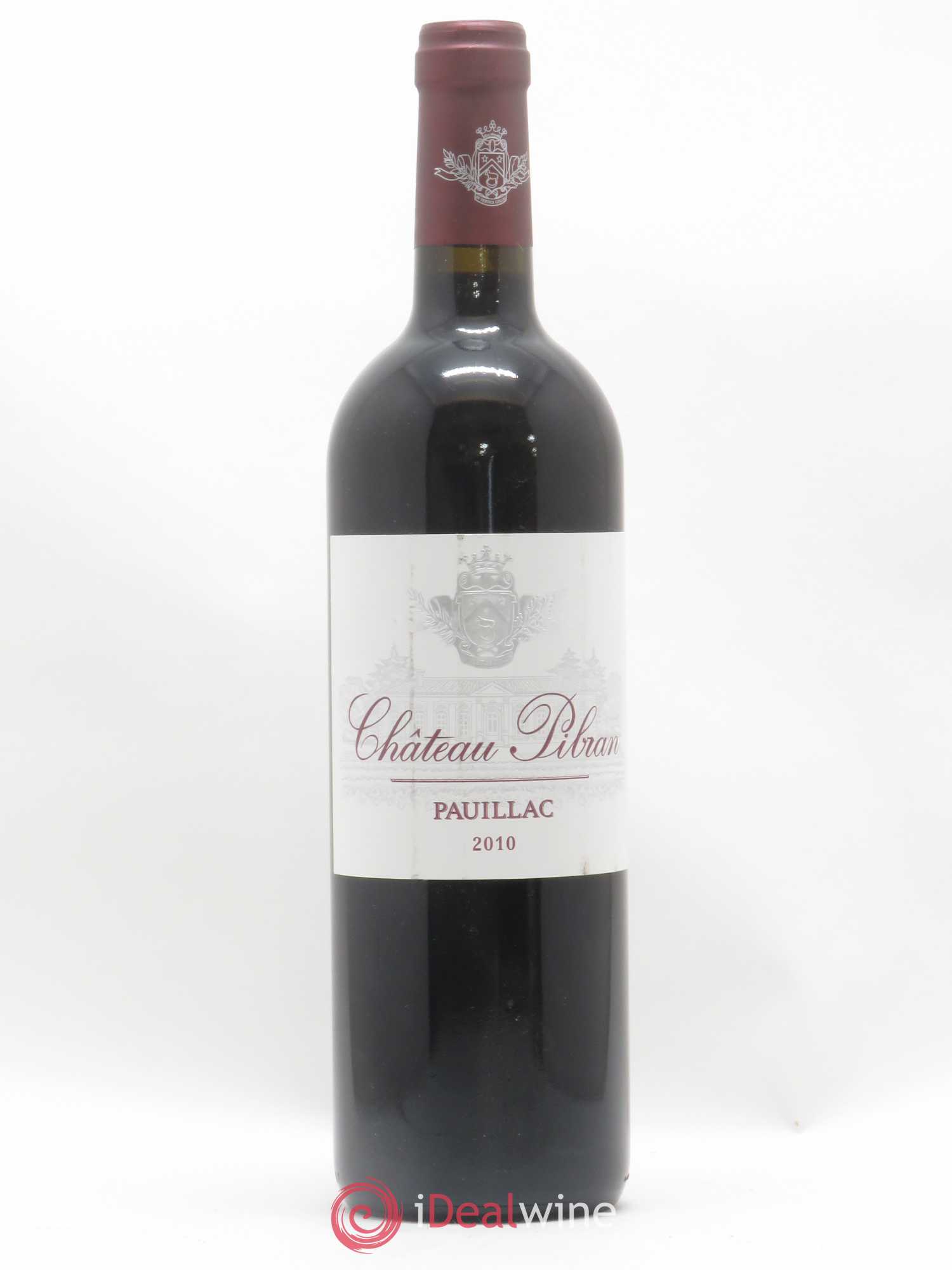 Château Pibran 2010 - Lot de 1 bouteille - 0