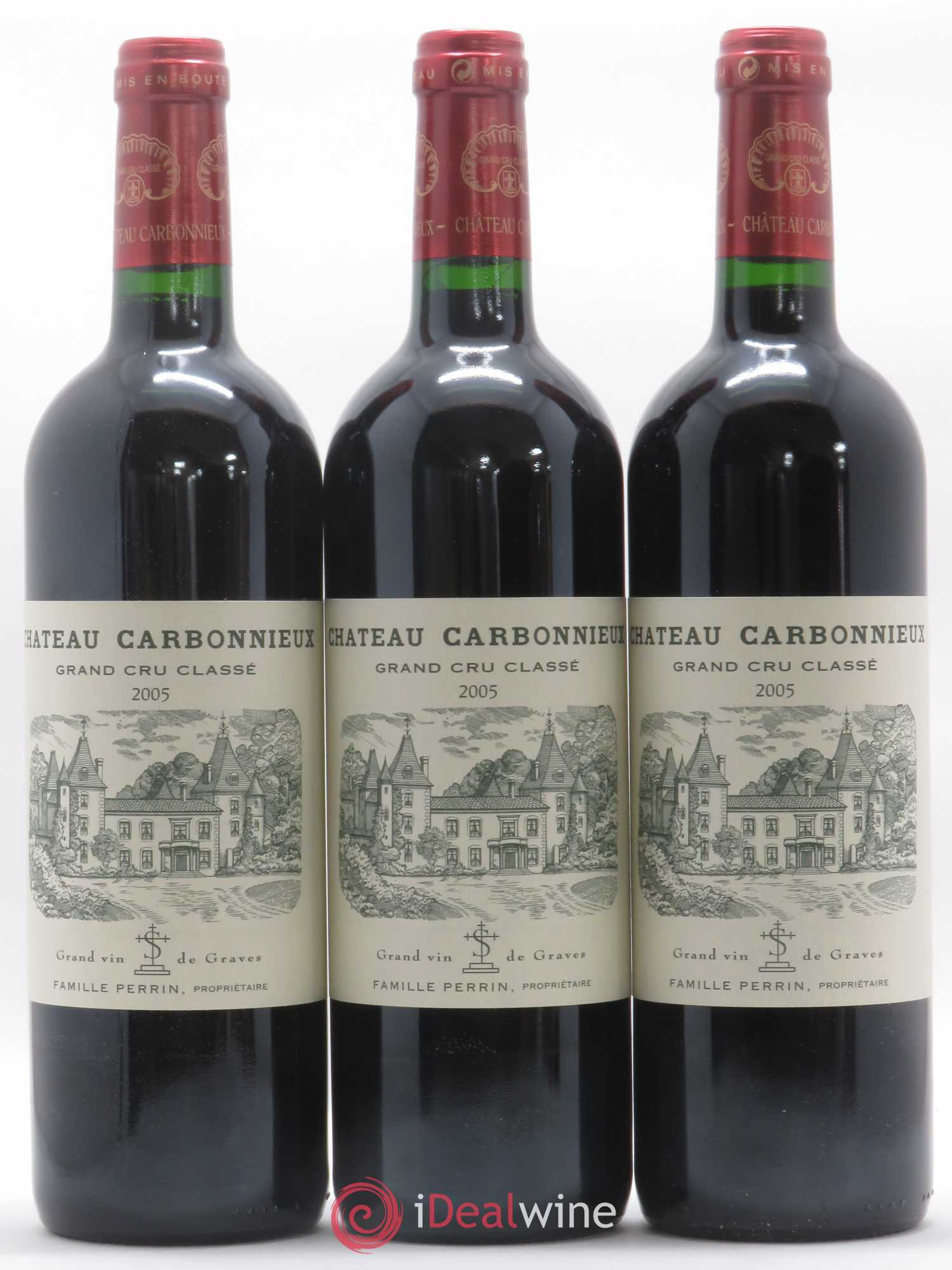 Château Carbonnieux Cru Classé de Graves 2005 - Lot de 6 bouteilles - 2
