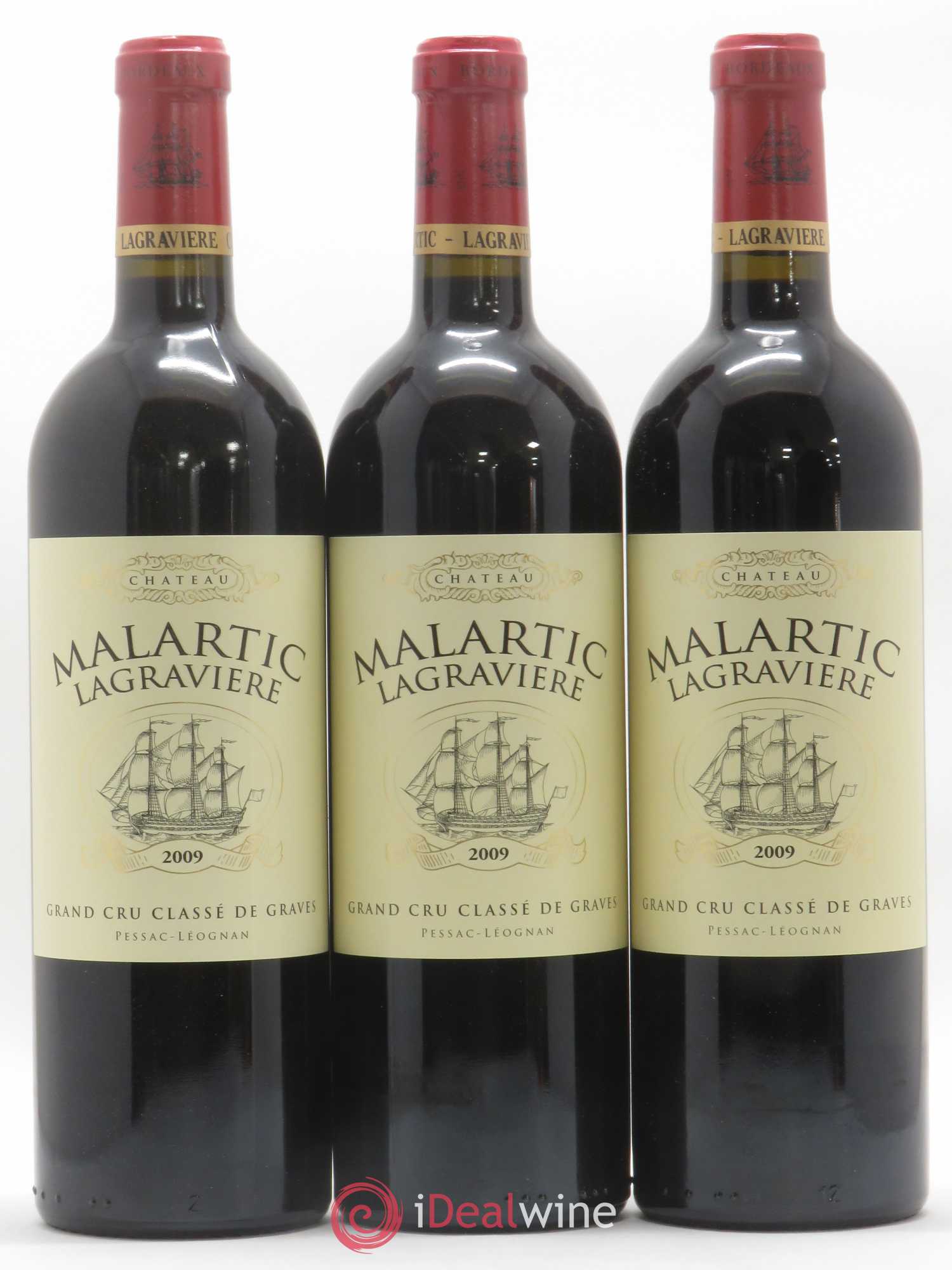Château Malartic-Lagravière Cru Classé de Graves 2009 - Lot de 6 bouteilles - 2