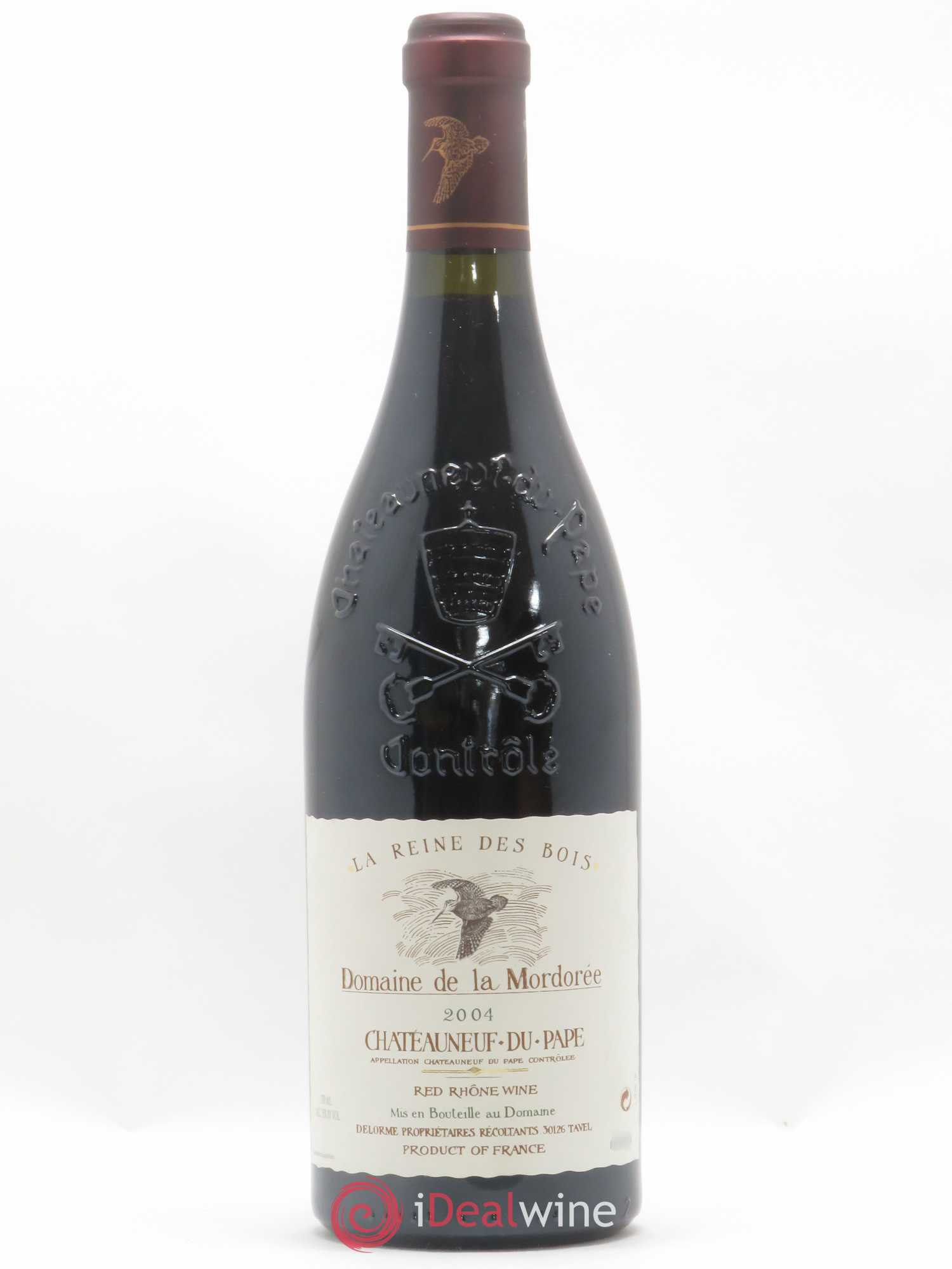 Châteauneuf-du-Pape Cuvée de la Reine des Bois La Mordorée (Domaine de) 2004 - Lot de 1 bouteille - 0