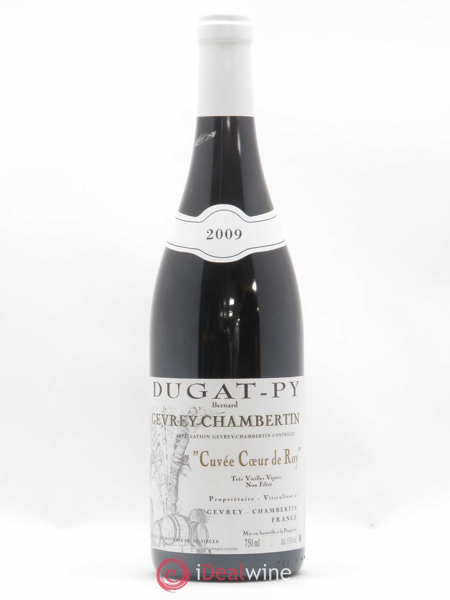 Gevrey-Chambertin Coeur de Roy Très Vieilles Vignes Dugat-Py 2009 - Lot de 1 bouteille - 0