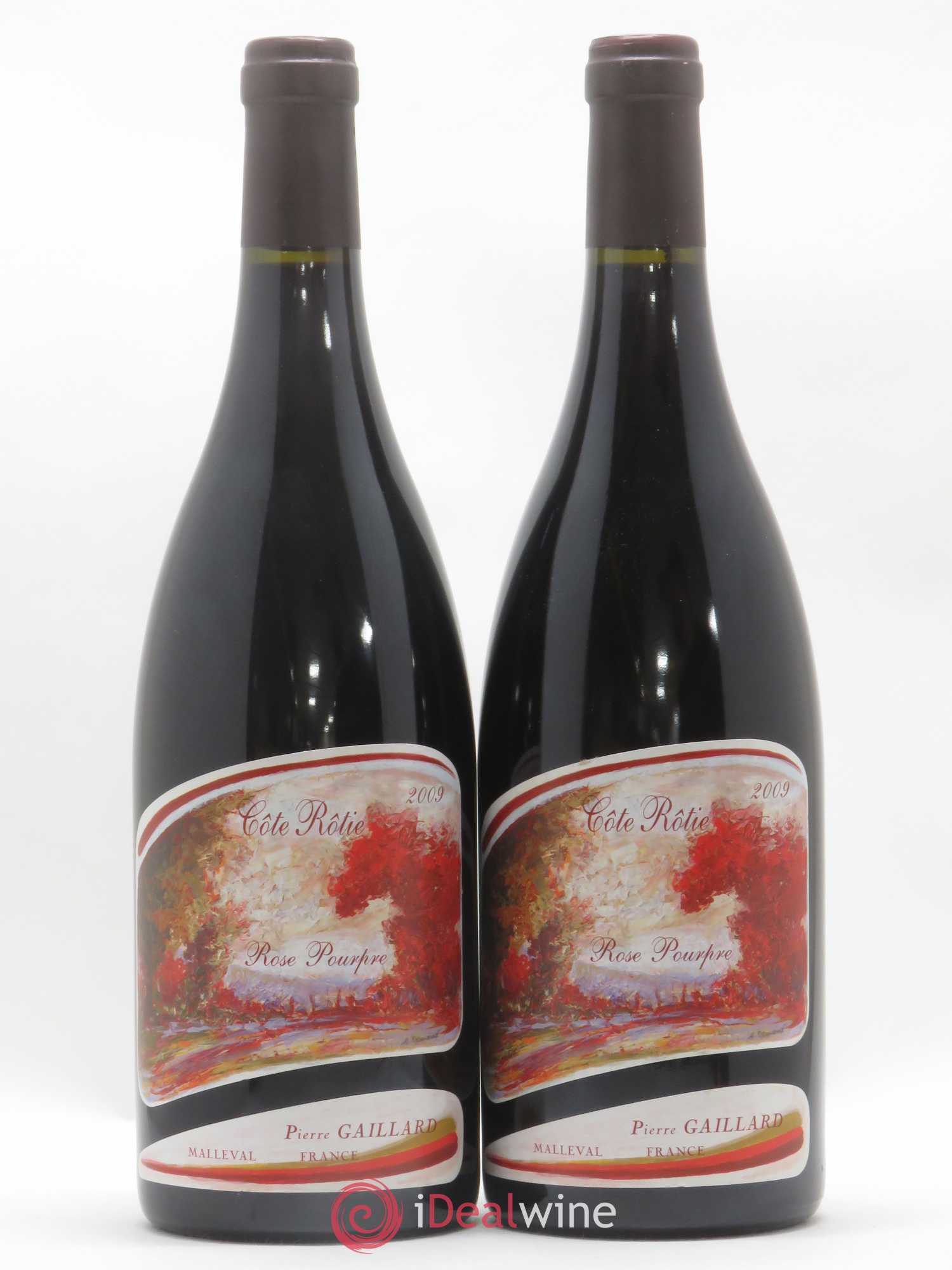 Côte-Rôtie Rose Pourpre Pierre Gaillard 2009 - Lot de 2 bouteilles - 0