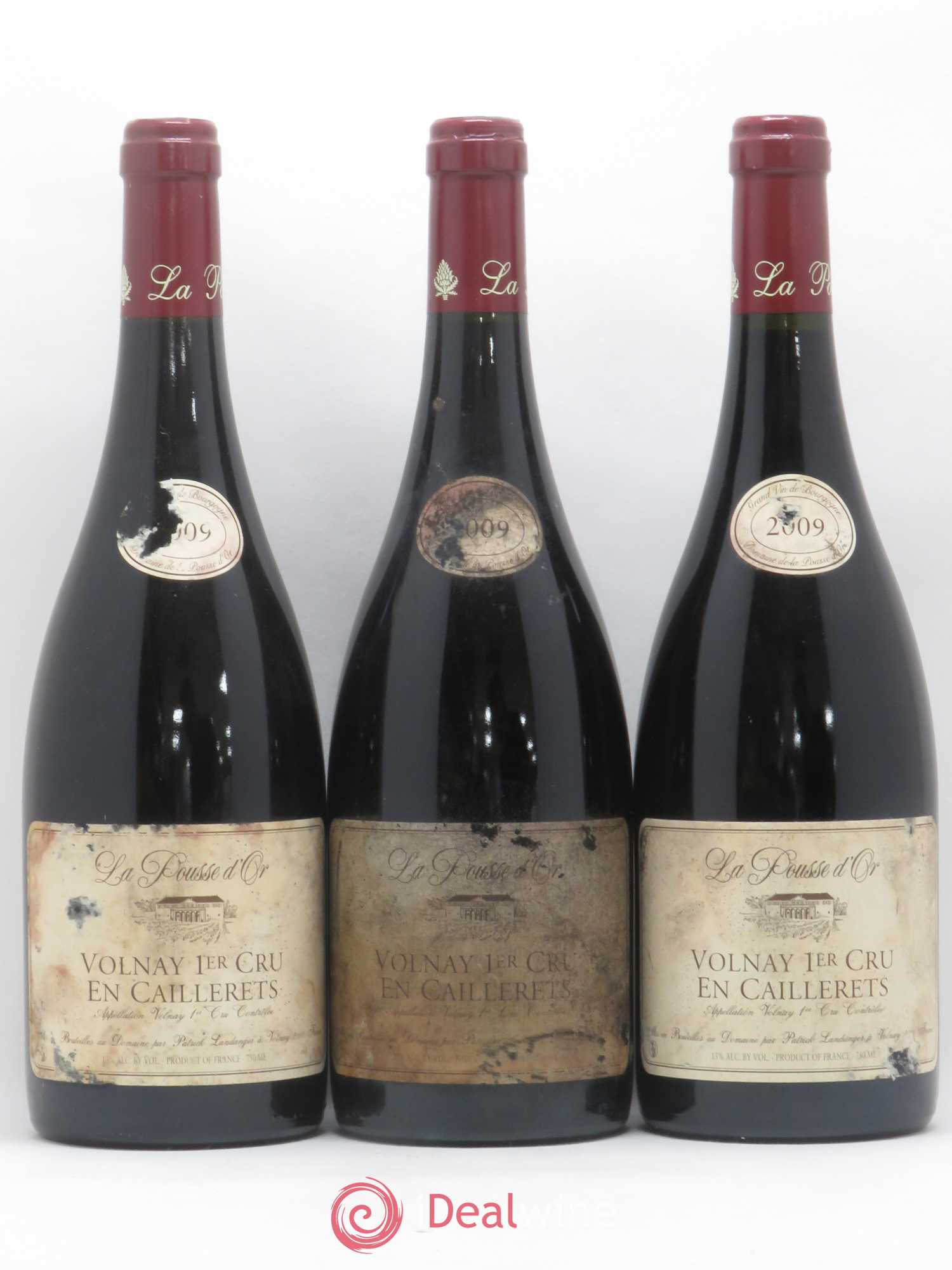 Volnay 1er Cru Les Caillerets La Pousse d'Or (Domaine de) 2009 - Lot de 3 bouteilles - 0