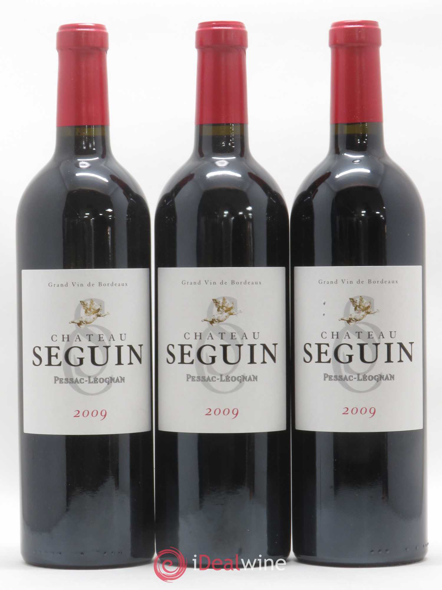 Pessac-Léognan Château Seguin (sans prix de réserve) 2009 - Posten von 6 Flaschen - 1