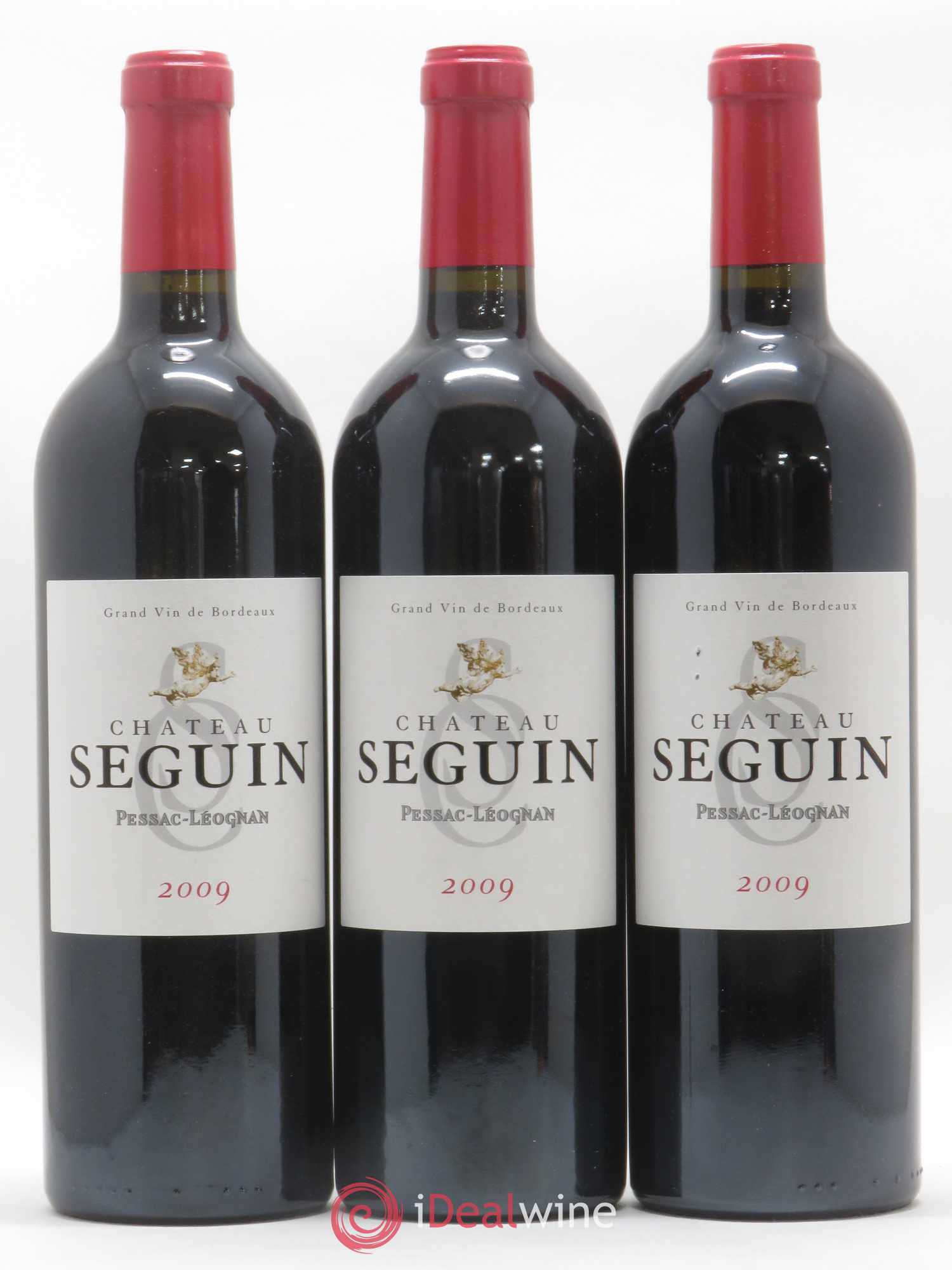Pessac-Léognan Château Seguin (sans prix de réserve) 2009 - Posten von 6 Flaschen - 2