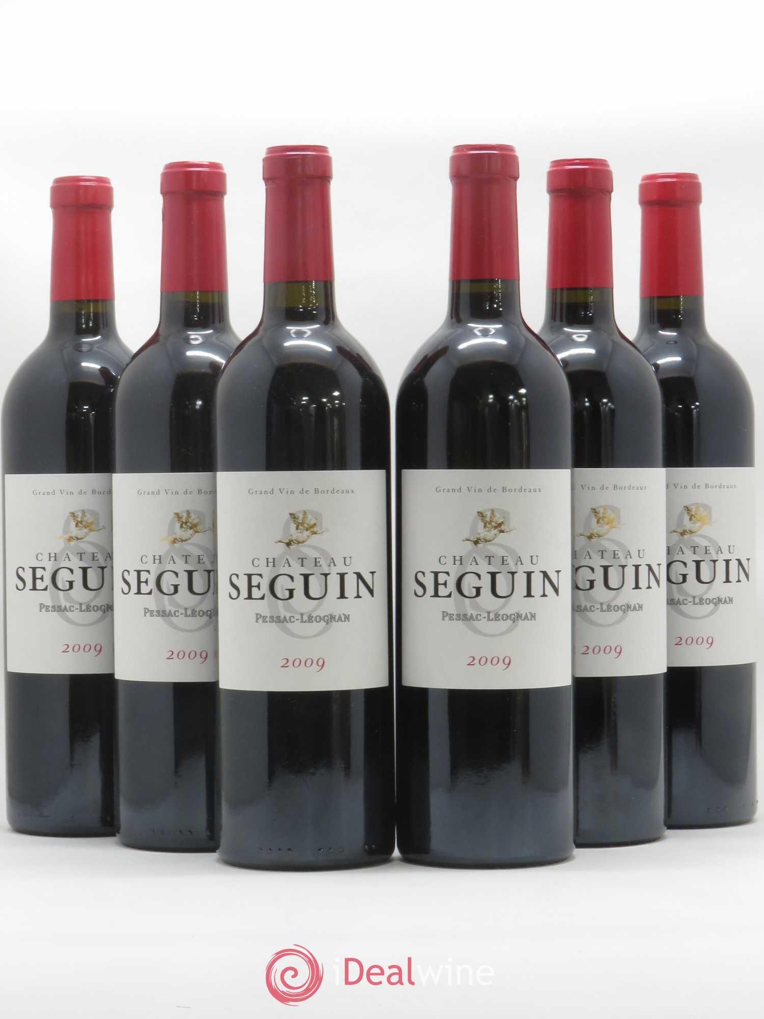 Pessac-Léognan Château Seguin (sans prix de réserve) 2009 - Posten von 6 Flaschen - 0