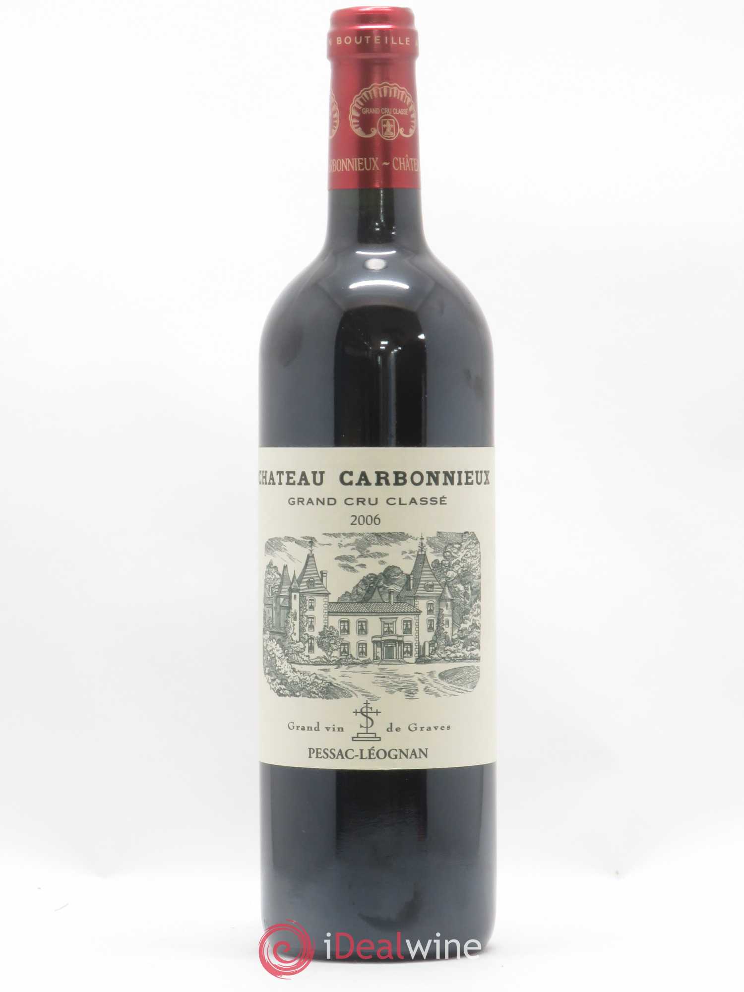 Château Carbonnieux Cru Classé de Graves 2006 - Lot de 1 bouteille - 0