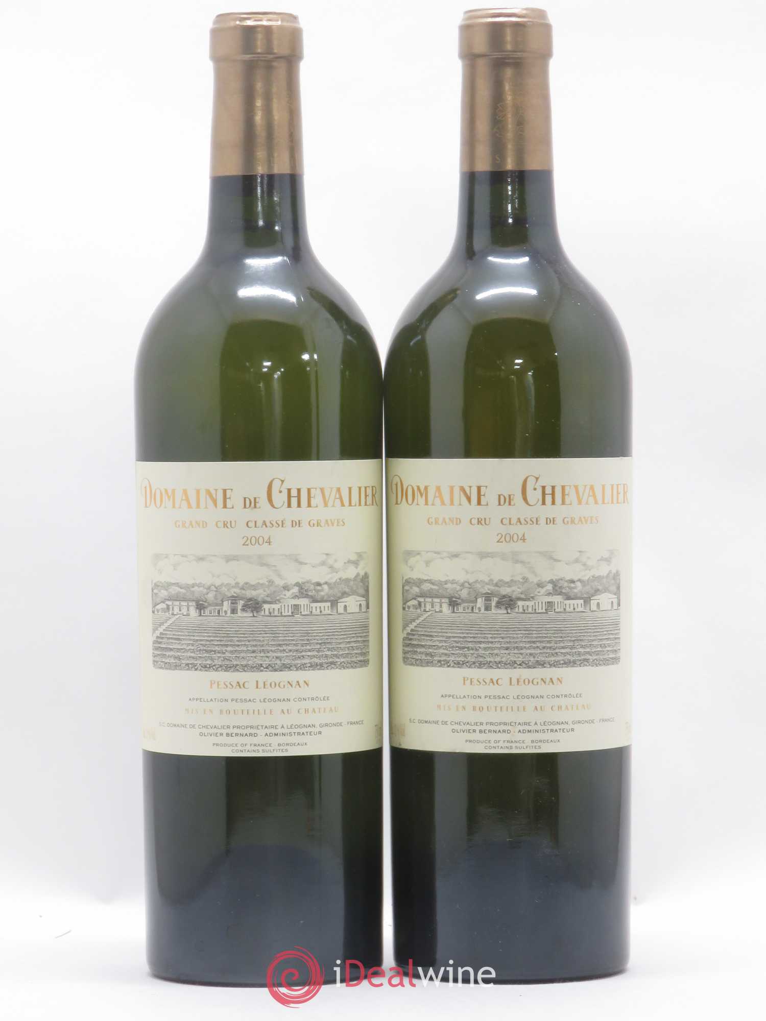 Domaine de Chevalier Cru Classé de Graves 2004 - Lot de 2 bouteilles - 0