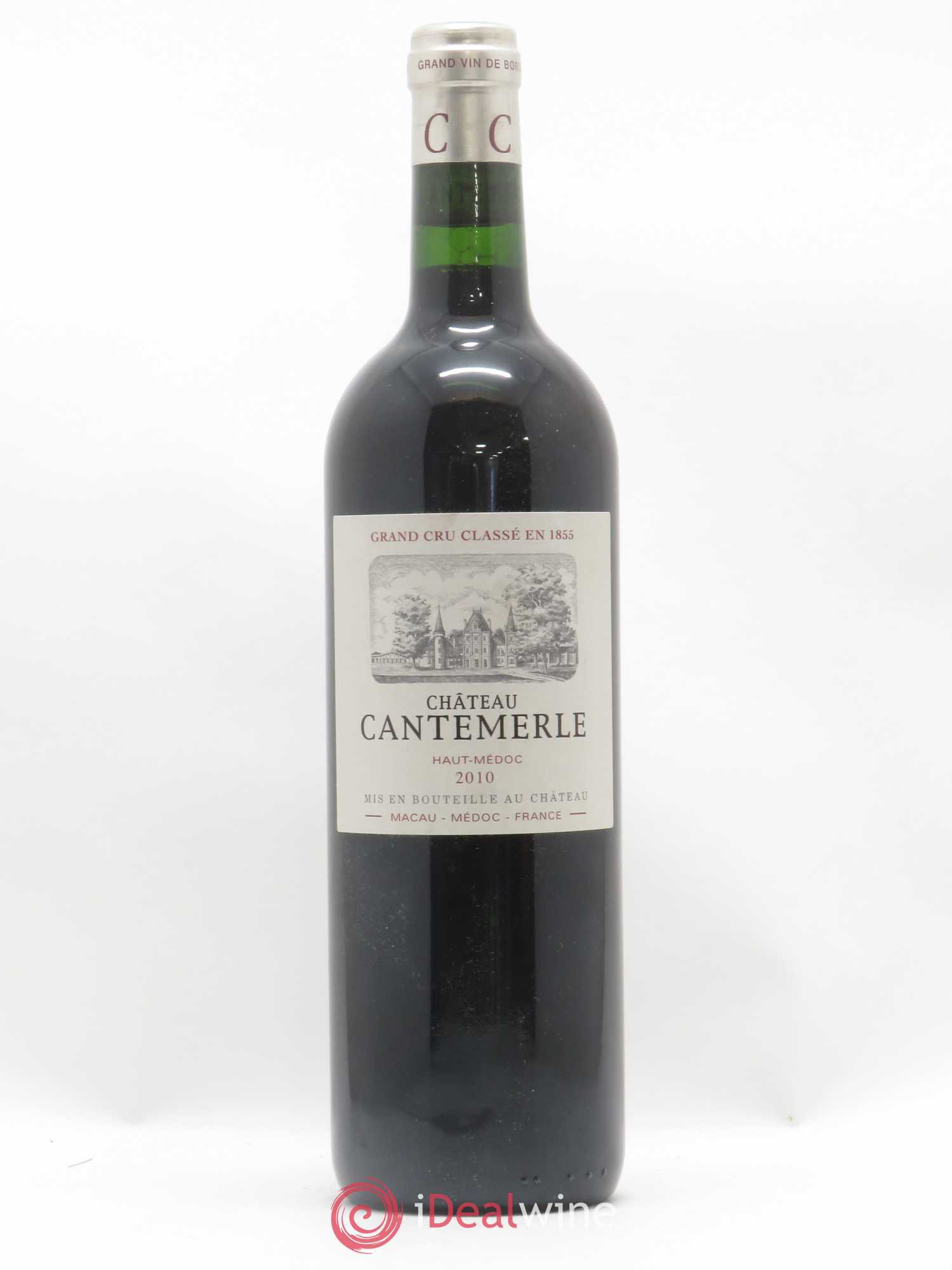 Château Cantemerle 5ème Grand Cru Classé 2010 - Lot de 1 bouteille - 0