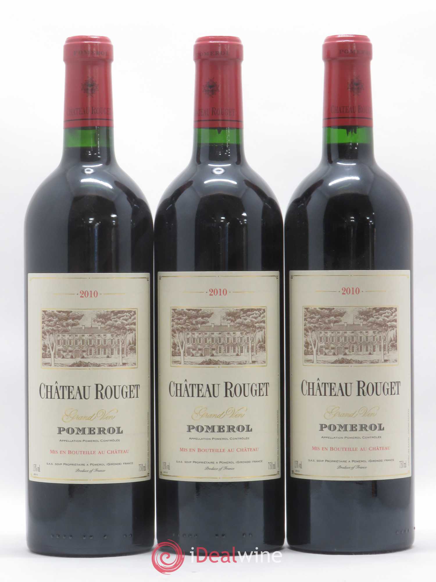 Château Rouget 2010 - Lot of 6 bottles - 1