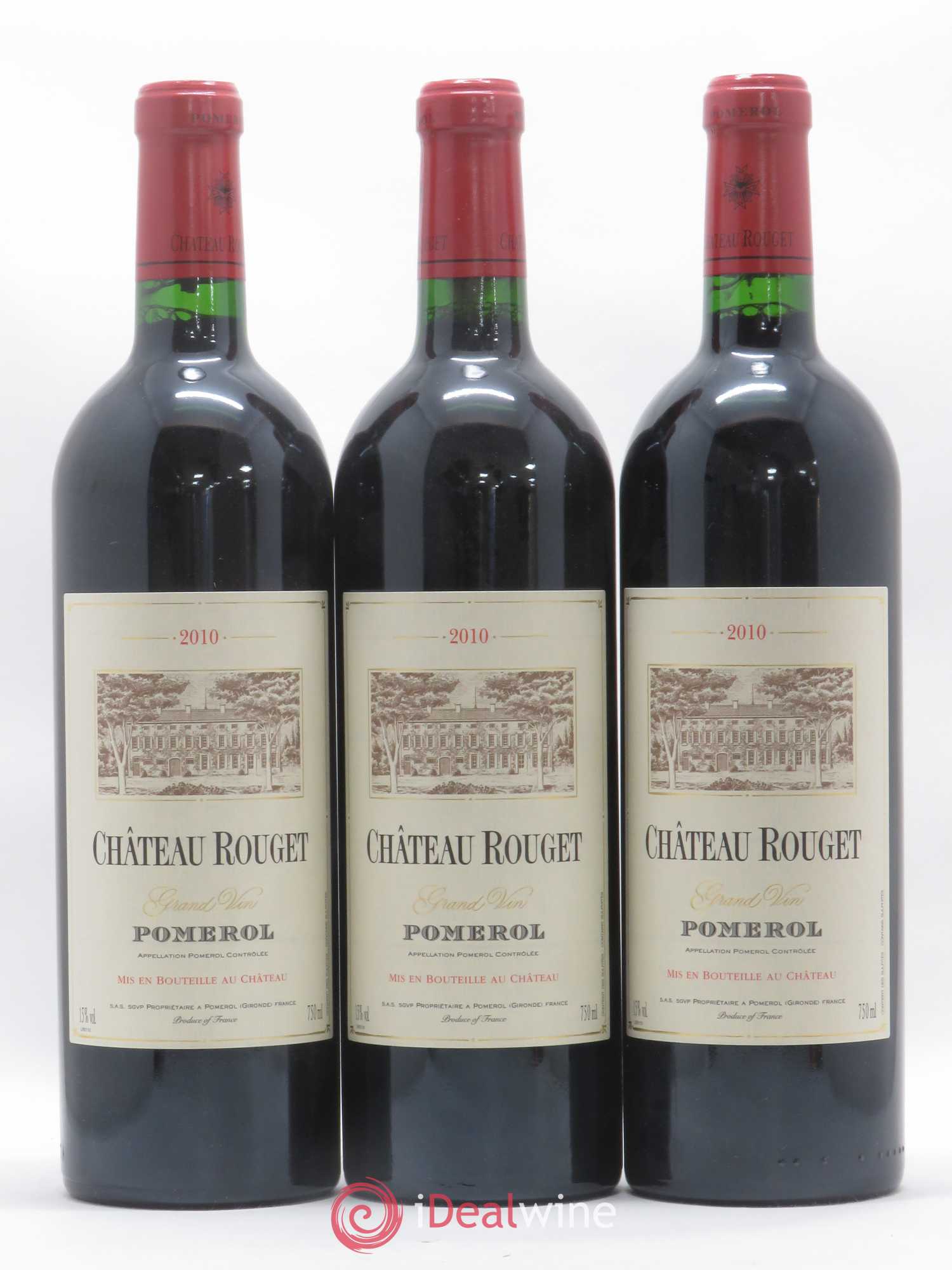 Château Rouget 2010 - Posten von 3 Flaschen - 0