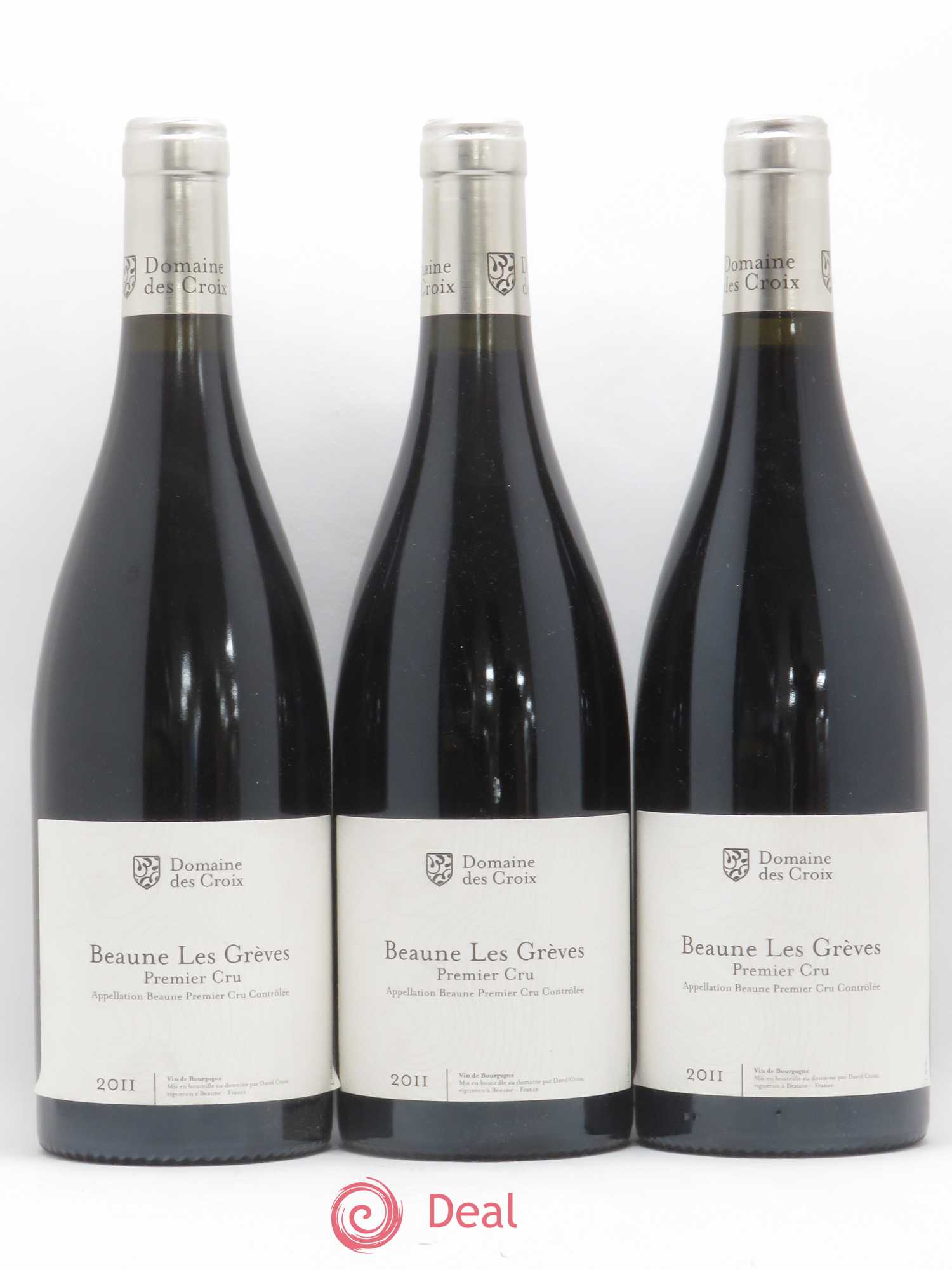 Beaune 1er Cru Les Grèves Croix (Domaine des) (sans prix de réserve) 2011 - Lot de 3 bouteilles - 0