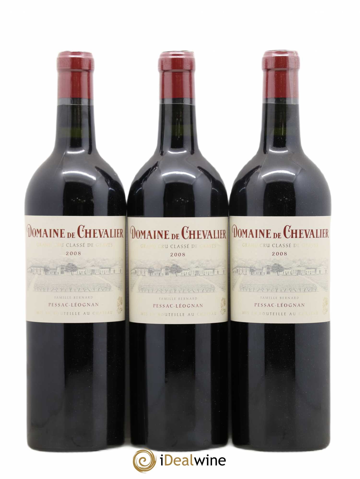 Domaine de Chevalier Cru Classé de Graves 2008 - Lot de 6 bouteilles - 1
