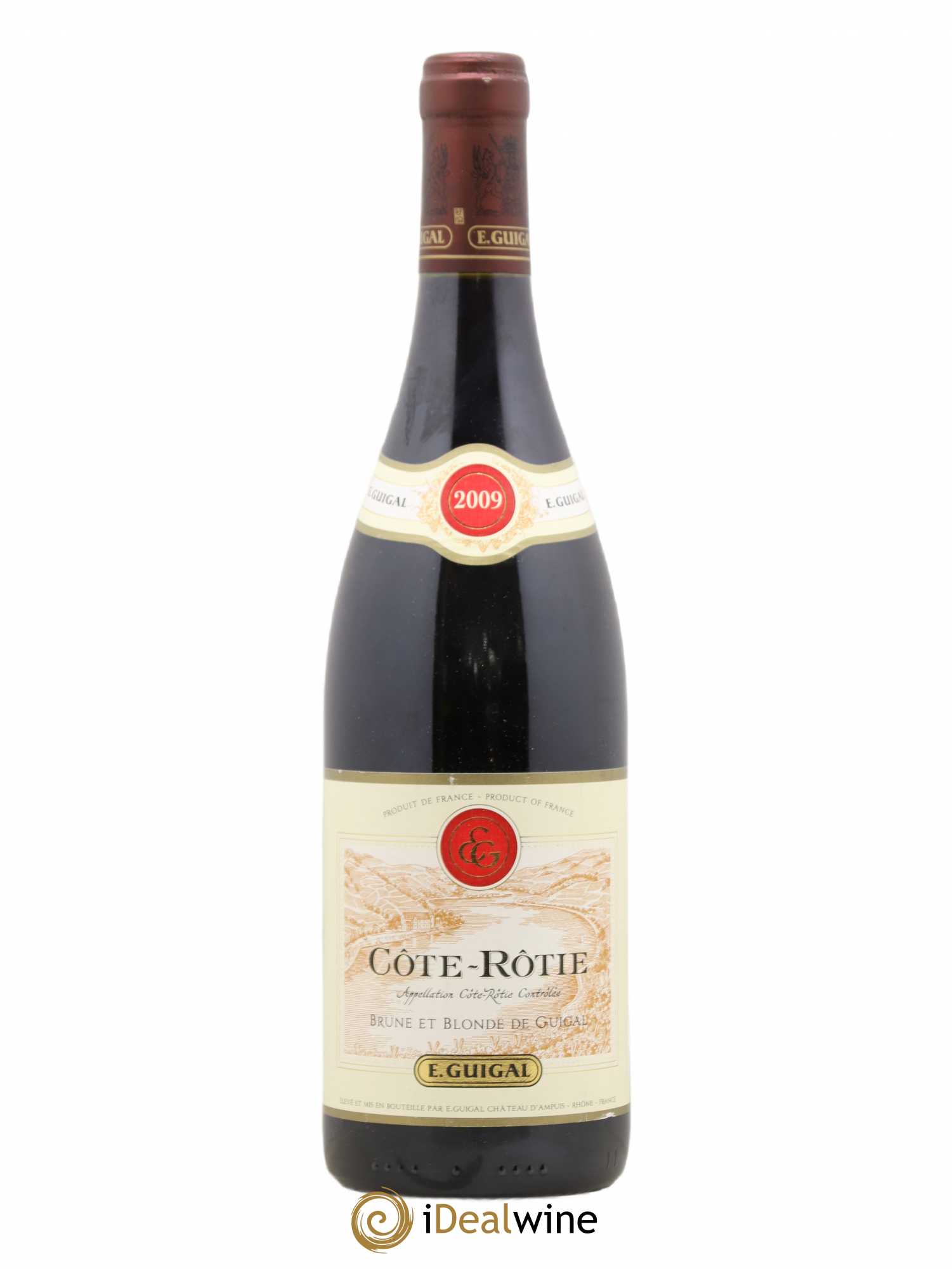 Côte-Rôtie Côtes Brune et Blonde Guigal 2009 - Lot de 1 bouteille - 0