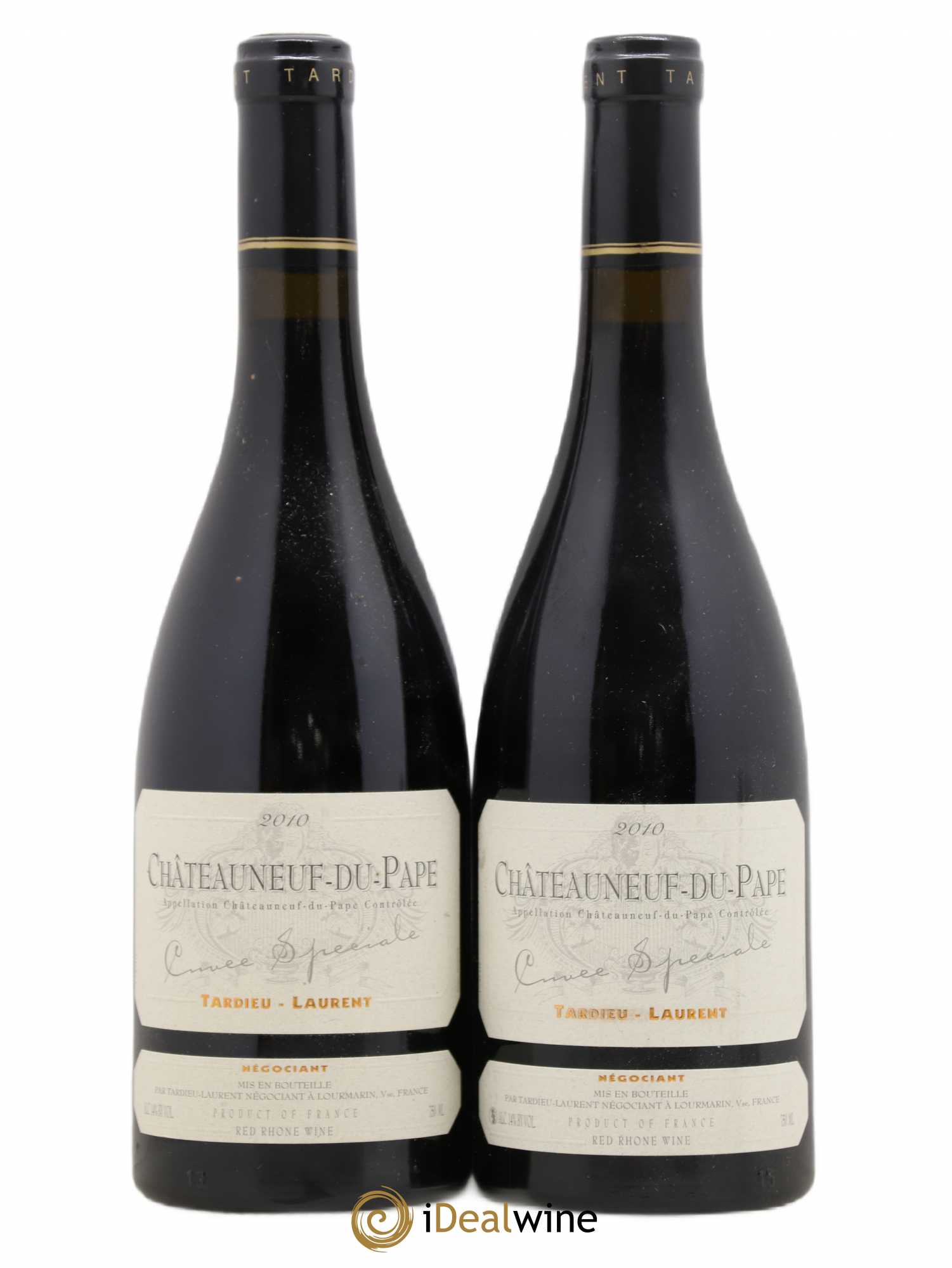 Châteauneuf-du-Pape Tardieu-Laurent Cuvée spéciale Famille Tardieu 2010 - Lot de 2 bouteilles - 0