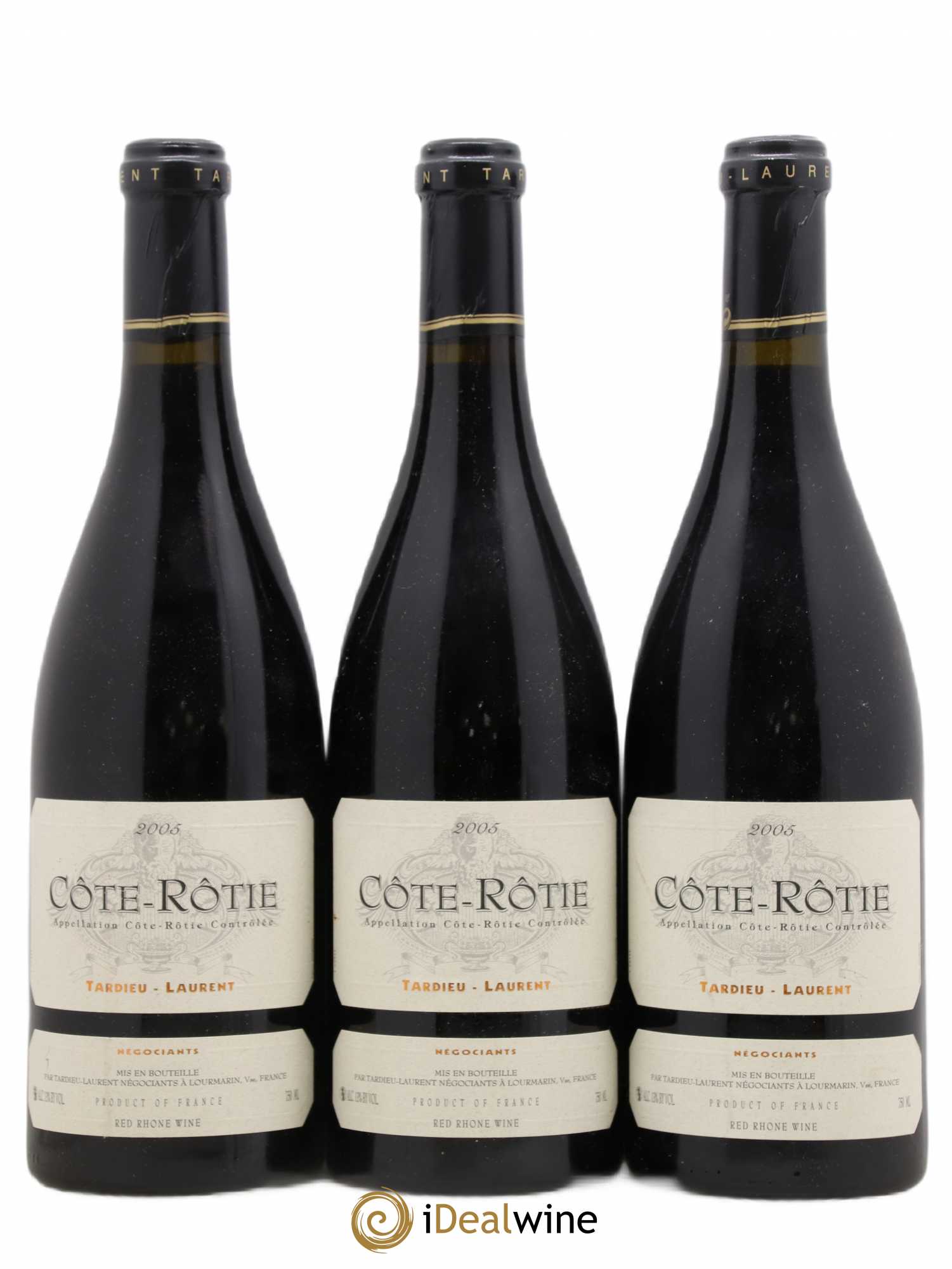 Côte-Rôtie Maison Tardieu-Laurent 2005 - Lot de 3 bouteilles - 0