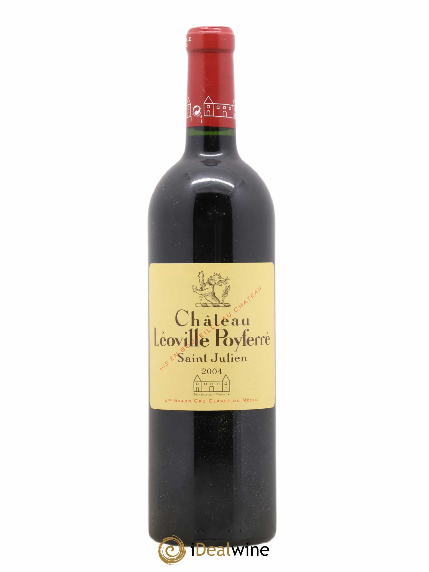 Château Léoville Poyferré 2ème Grand Cru Classé 2004 - Lot de 1 bouteille - 0