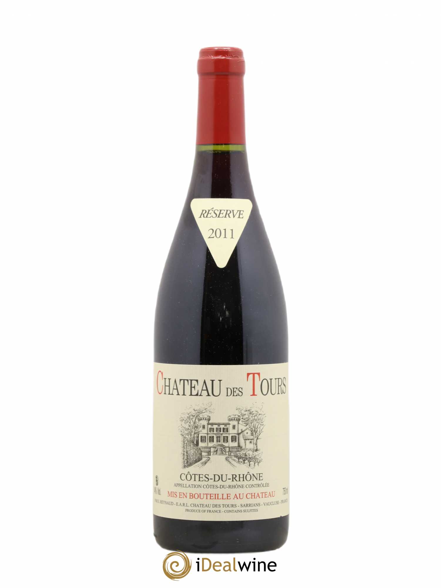 Côtes-du-Rhône Château des Tours Emmanuel Reynaud 2011 - Lot de 1 bouteille - 0