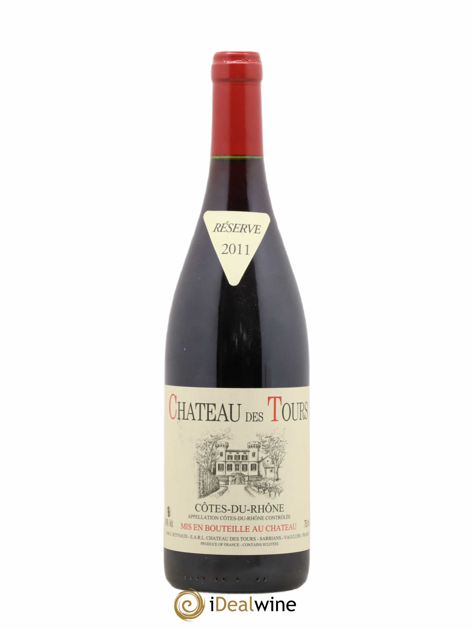 Côtes-du-Rhône Château des Tours Emmanuel Reynaud 2011 - Lot de 1 bouteille - 0