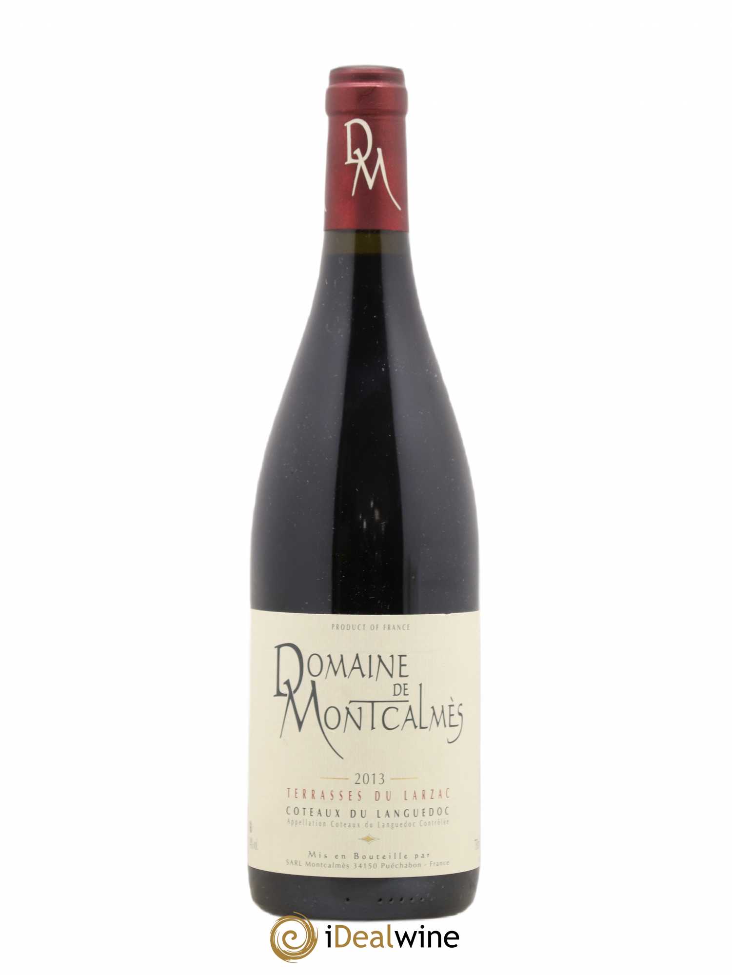 Terrasses du Larzac Domaine de Montcalmès Frédéric Pourtalié 2013 - Lot de 1 bouteille - 0