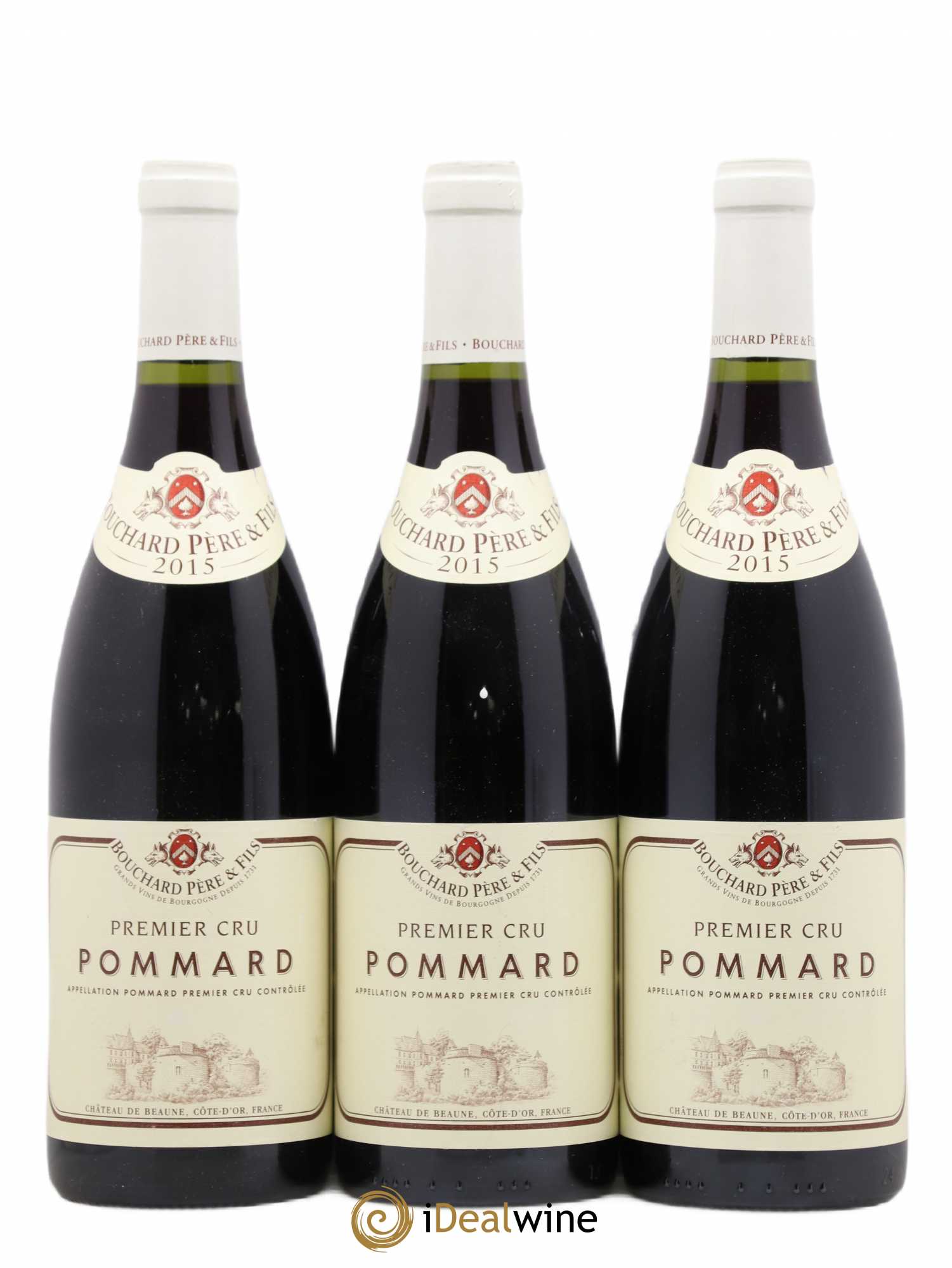 Pommard 1er Cru Bouchard Père & Fils 2015 - Lot de 3 bouteilles - 0