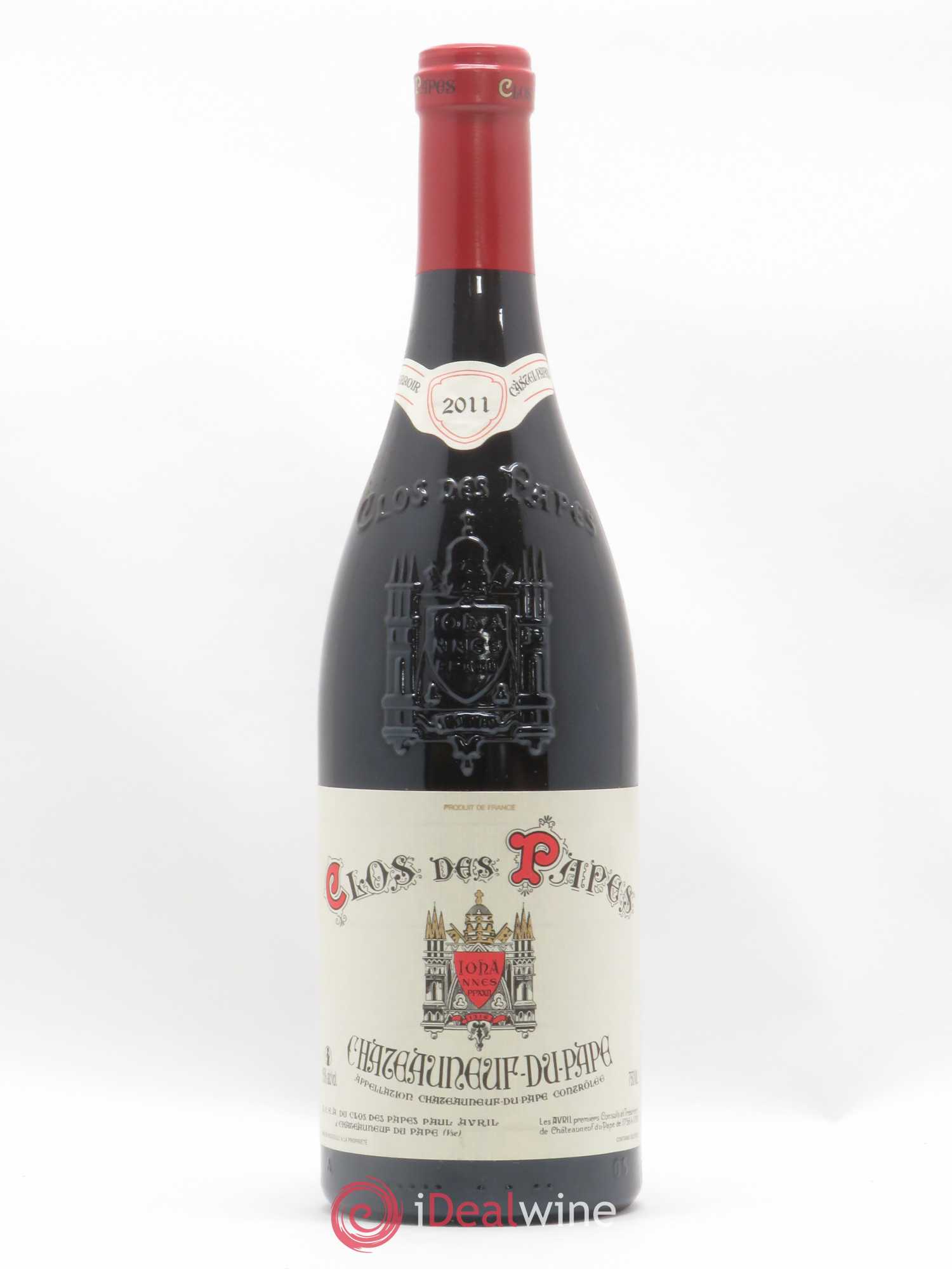 Châteauneuf-du-Pape Clos des Papes - Paul Avril 2011 - Lot de 1 bouteille - 0