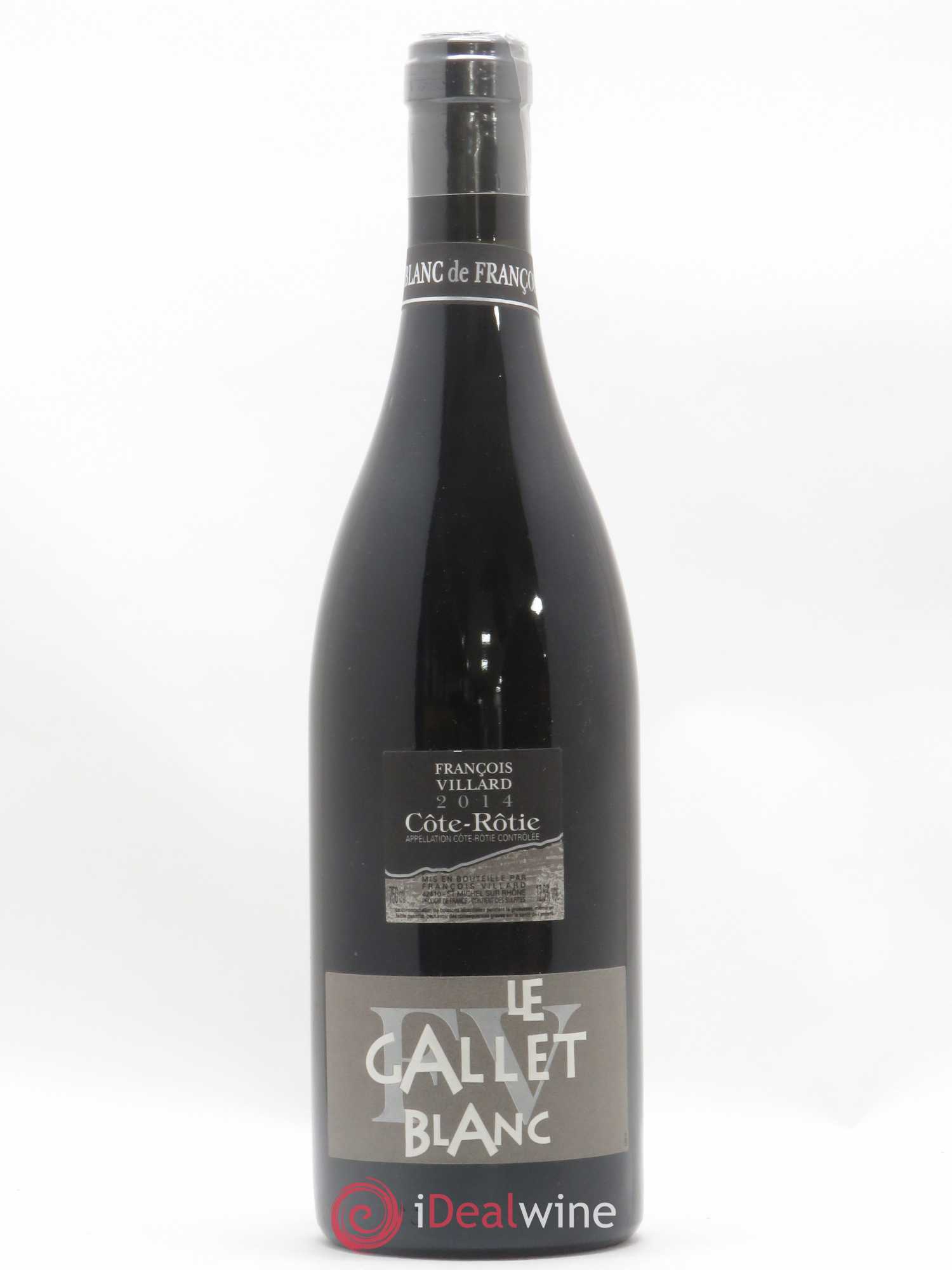 Côte-Rôtie Le Gallet Blanc François Villard 2014 - Lot de 1 bouteille - 0