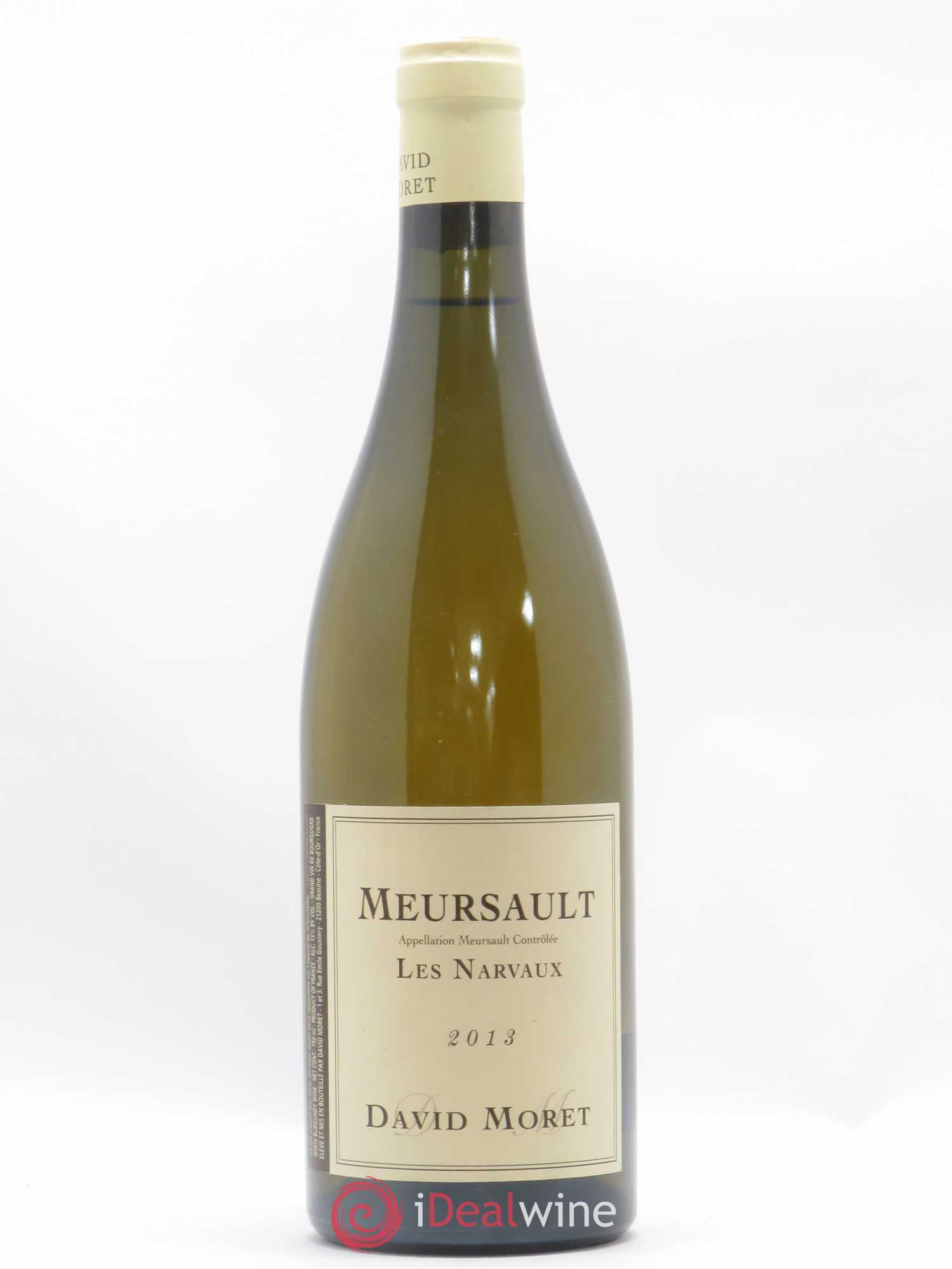 Meursault Les Narvaux David Moret (Domaine) 2013 - Lot de 1 bouteille - 0