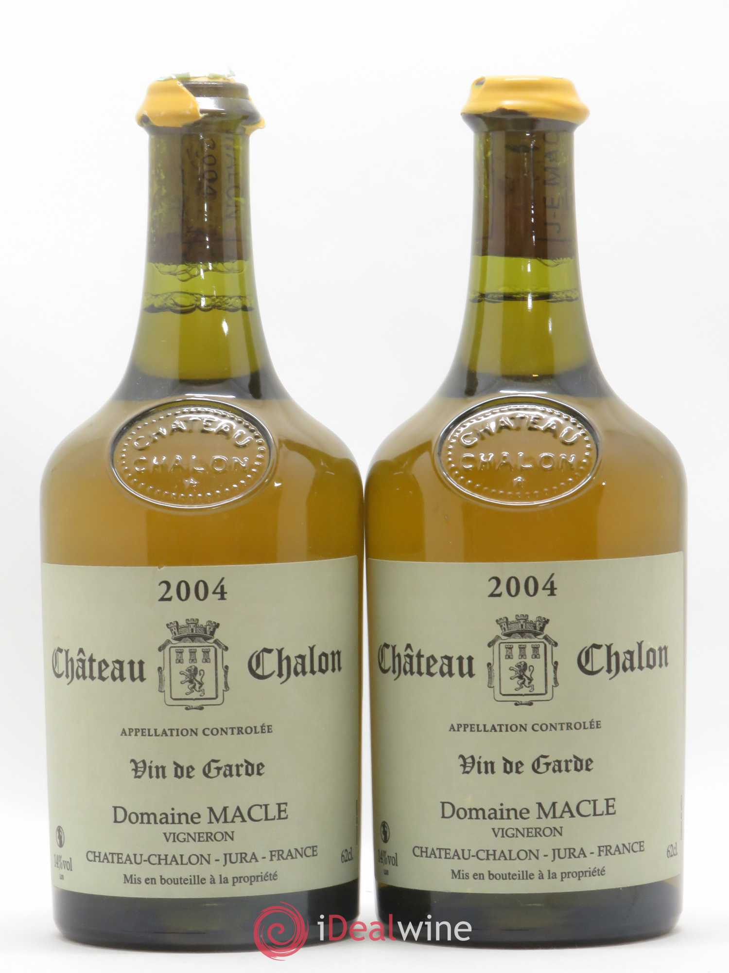 Château-Chalon Jean Macle 2004 - Lot de 2 bouteilles - 0