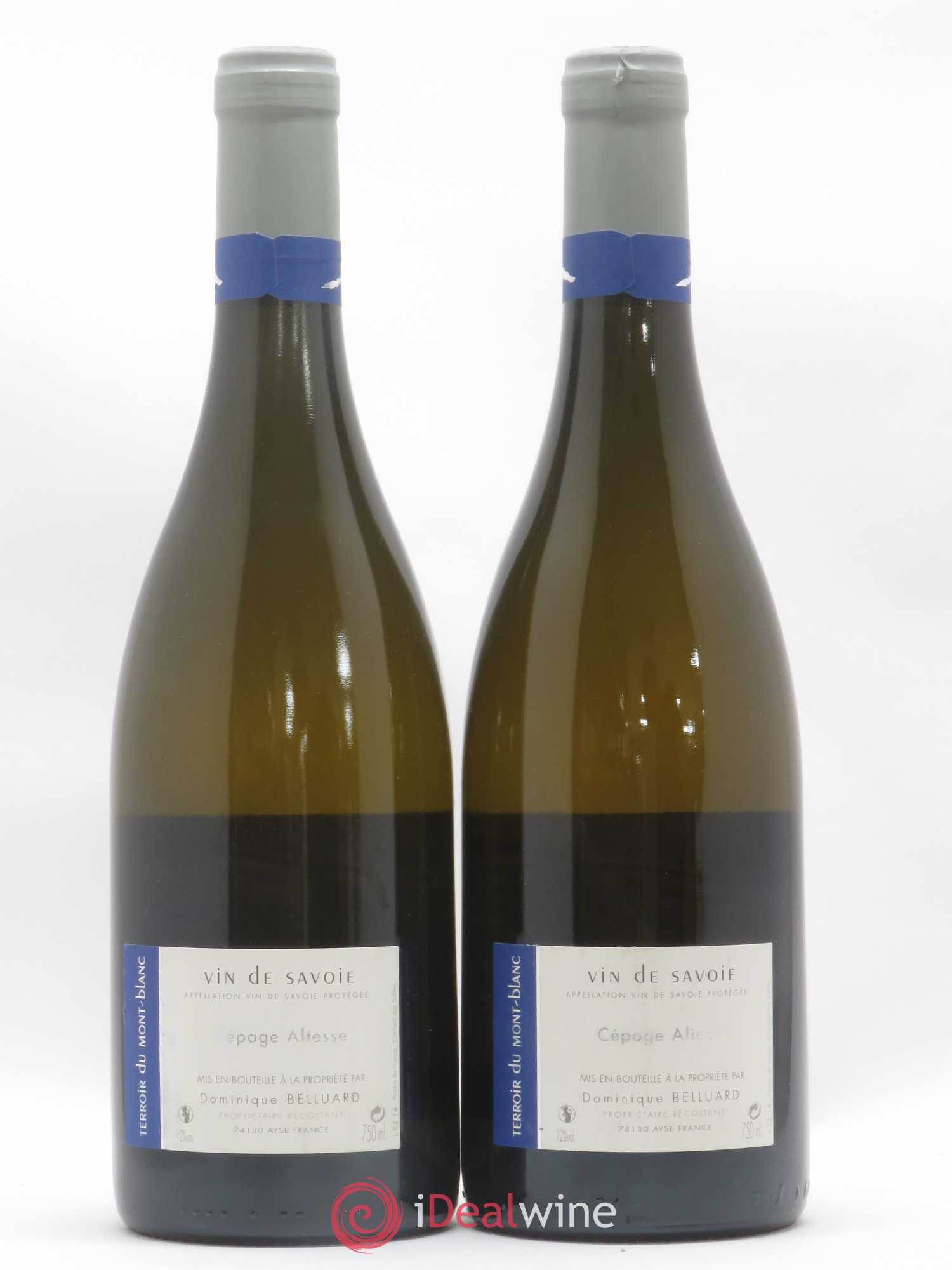 Vin de France Les Grandes Jorasses Domaine Belluard 2015 - Lot de 2 bouteilles - 1