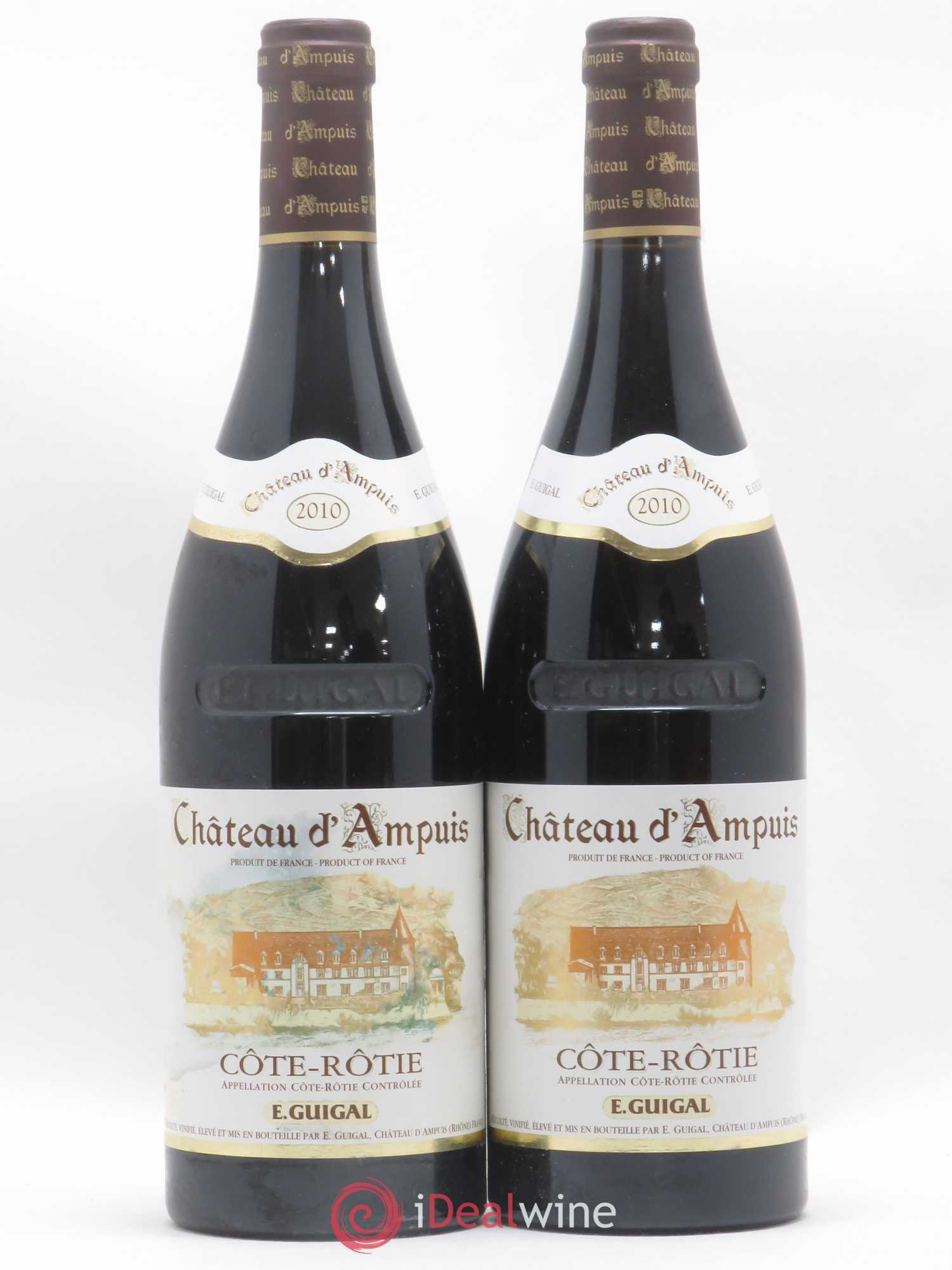 Côte-Rôtie Château d'Ampuis Guigal 2010 - Lot de 2 bouteilles - 0