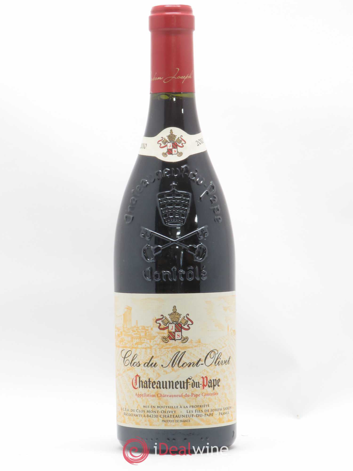 Châteauneuf-du-Pape Clos du Mont-Olivet 2010 - Lot de 1 bouteille - 0