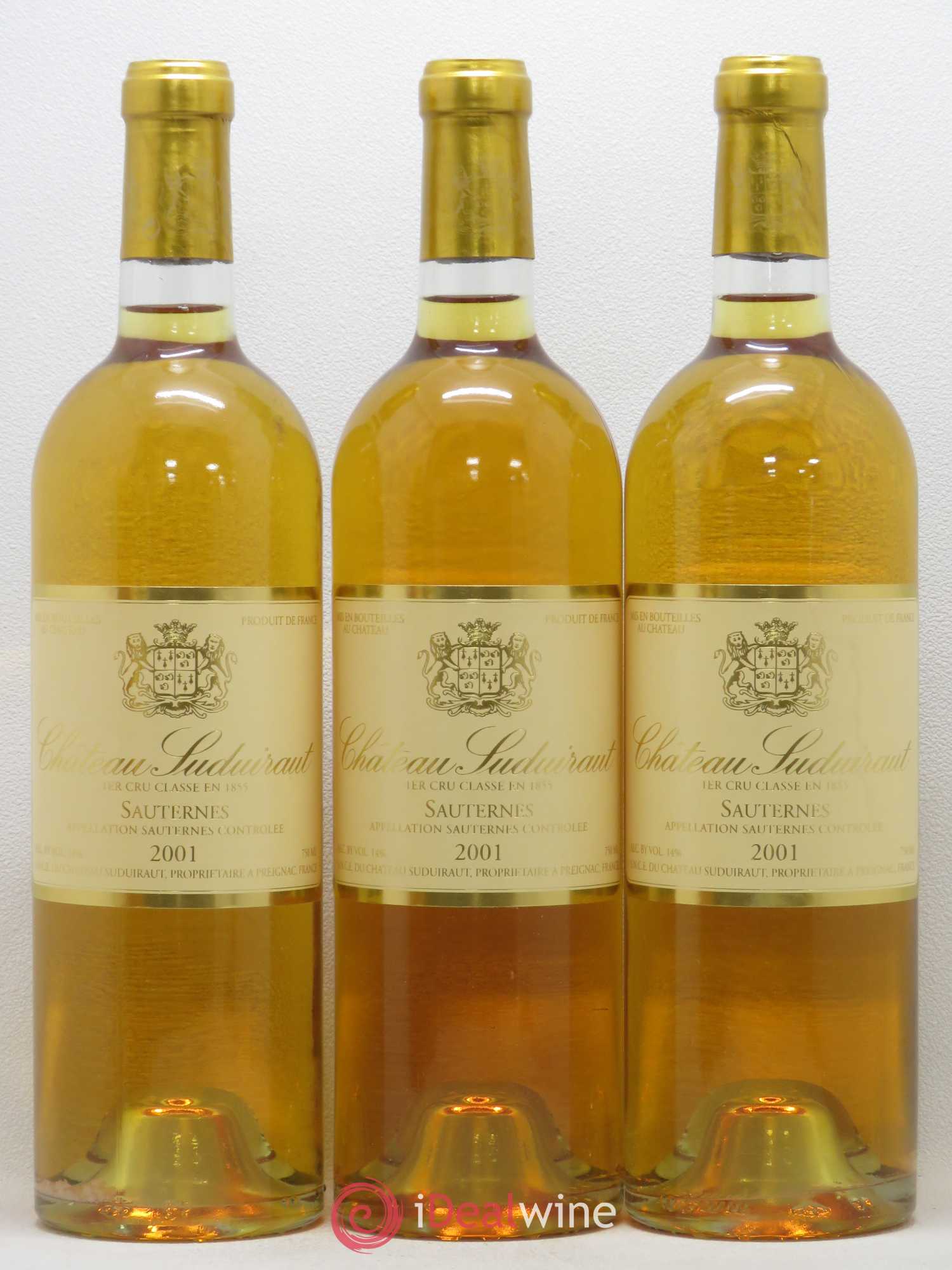 Château Suduiraut 1er Grand Cru Classé 2001 - Lotto di 12 bottiglie - 1