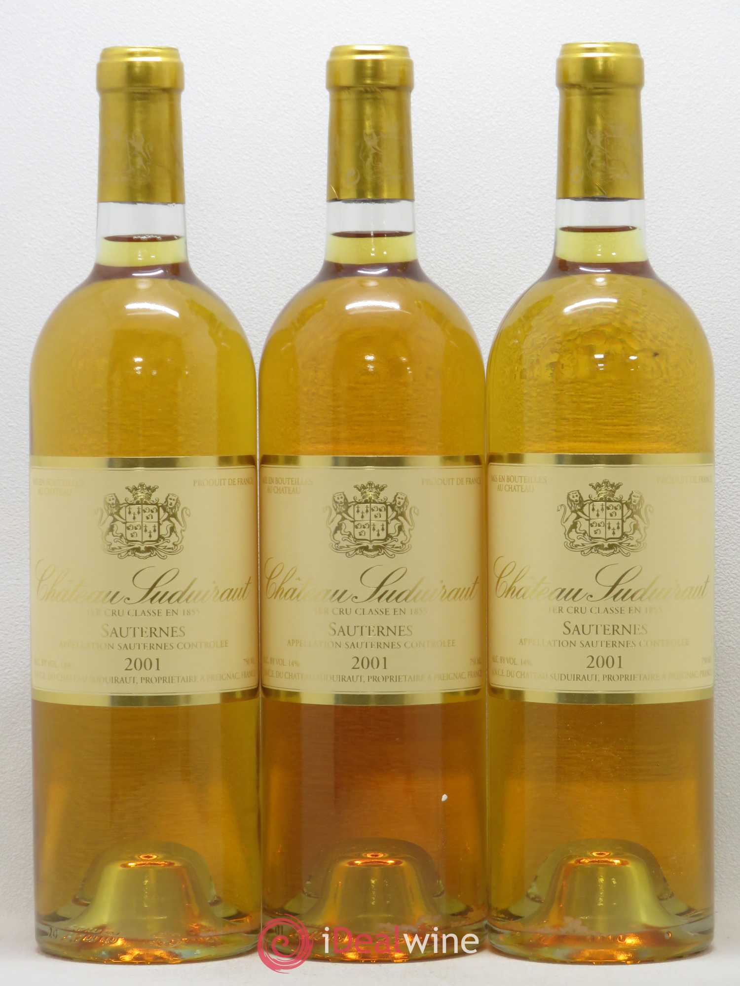 Château Suduiraut 1er Grand Cru Classé 2001 - Lotto di 12 bottiglie - 4