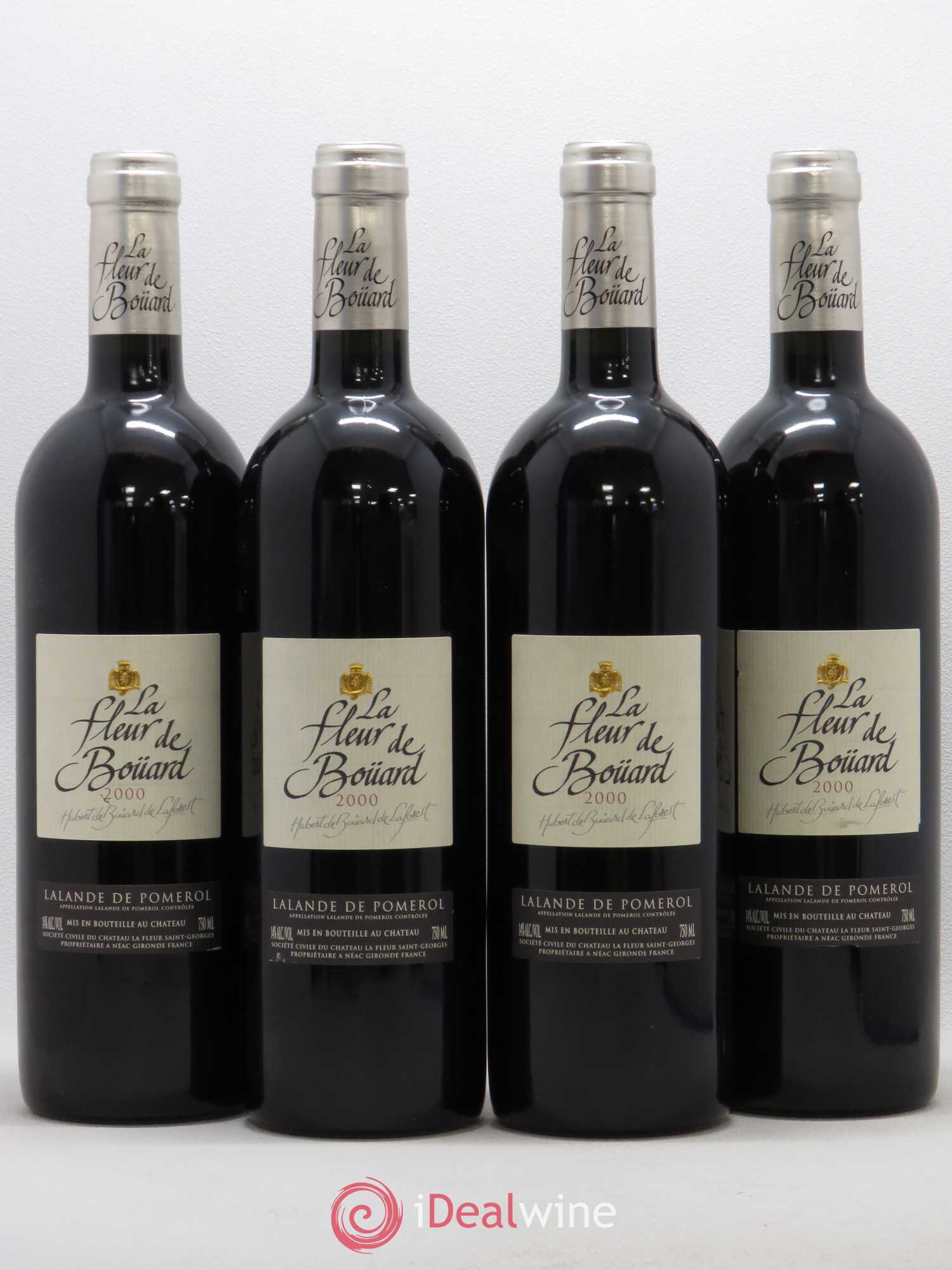 Château La Fleur de Boüard 2000 - Lot de 4 bouteilles - 0