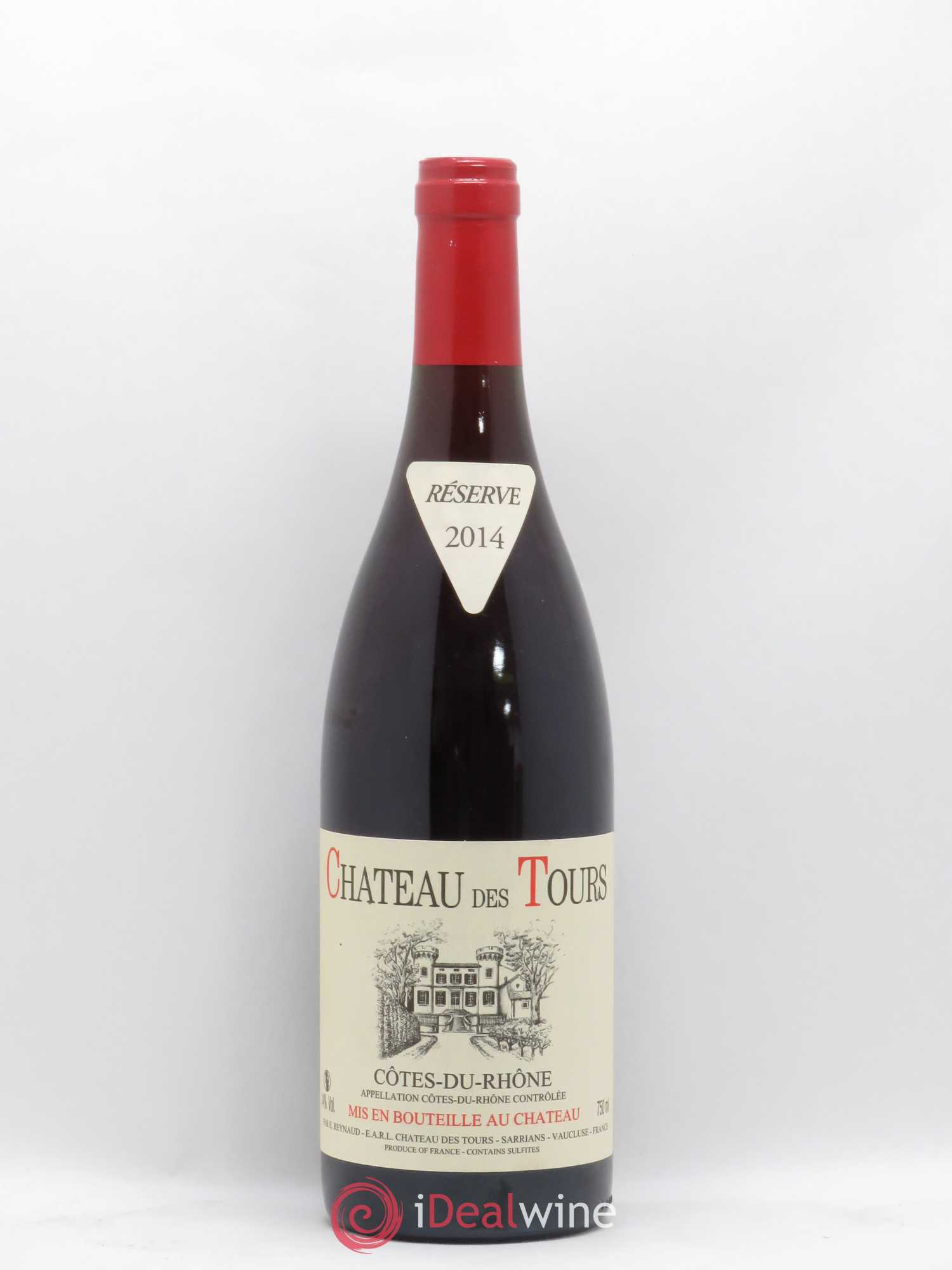 Côtes-du-Rhône Château des Tours Emmanuel Reynaud 2014 - Lot de 1 bouteille - 0
