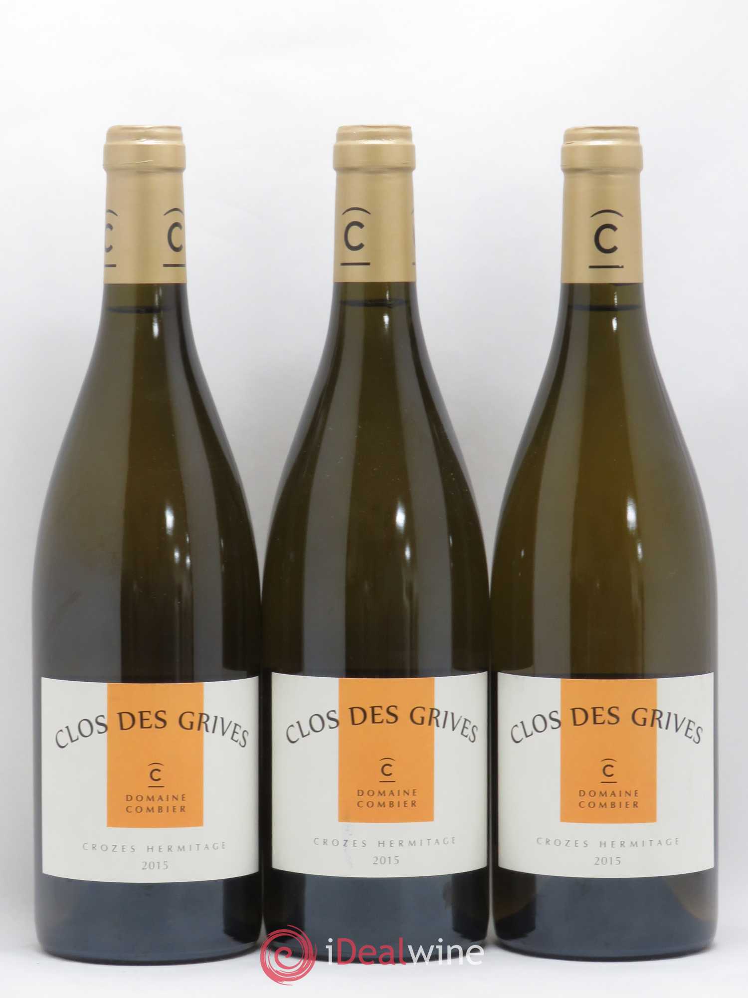 Crozes-Hermitage Clos des Grives Combier 2015 - Lot de 3 bouteilles - 0
