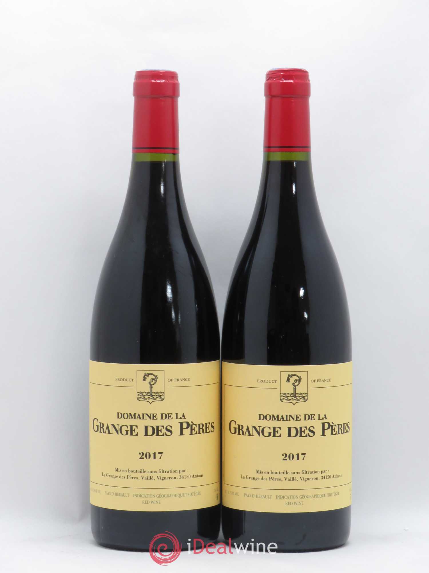 Pays d'Hérault Grange des Pères Laurent Vaillé 2017 - Lot de 2 bouteilles - 0