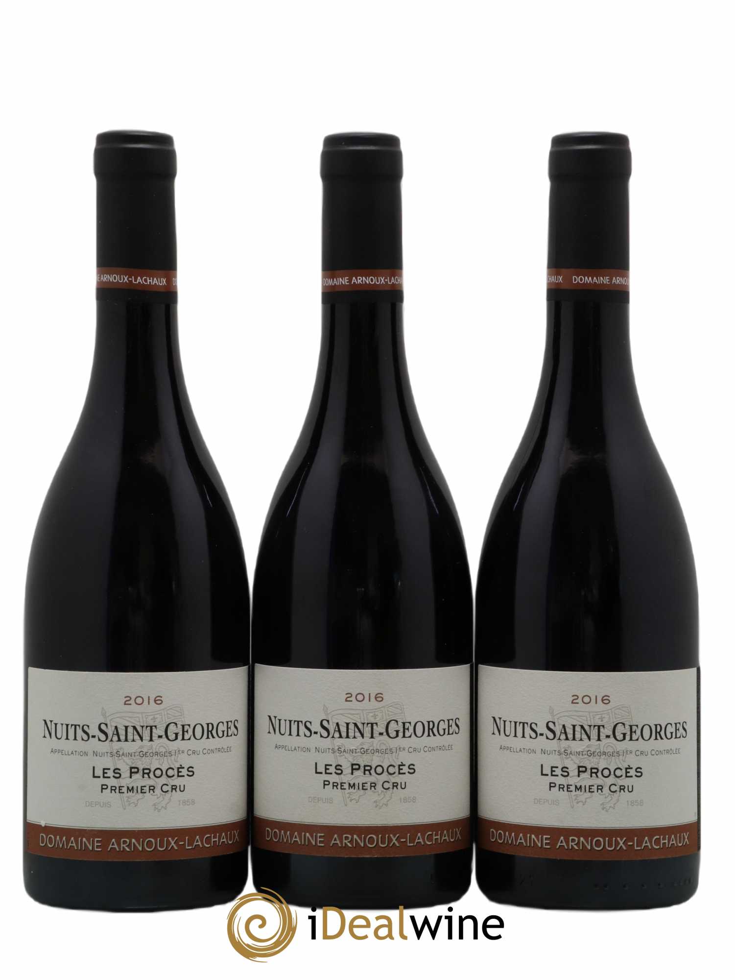 Nuits-Saint-Georges 1er Cru Les Procès Arnoux-Lachaux (Domaine) 2016 - Lot de 3 bouteilles - 0