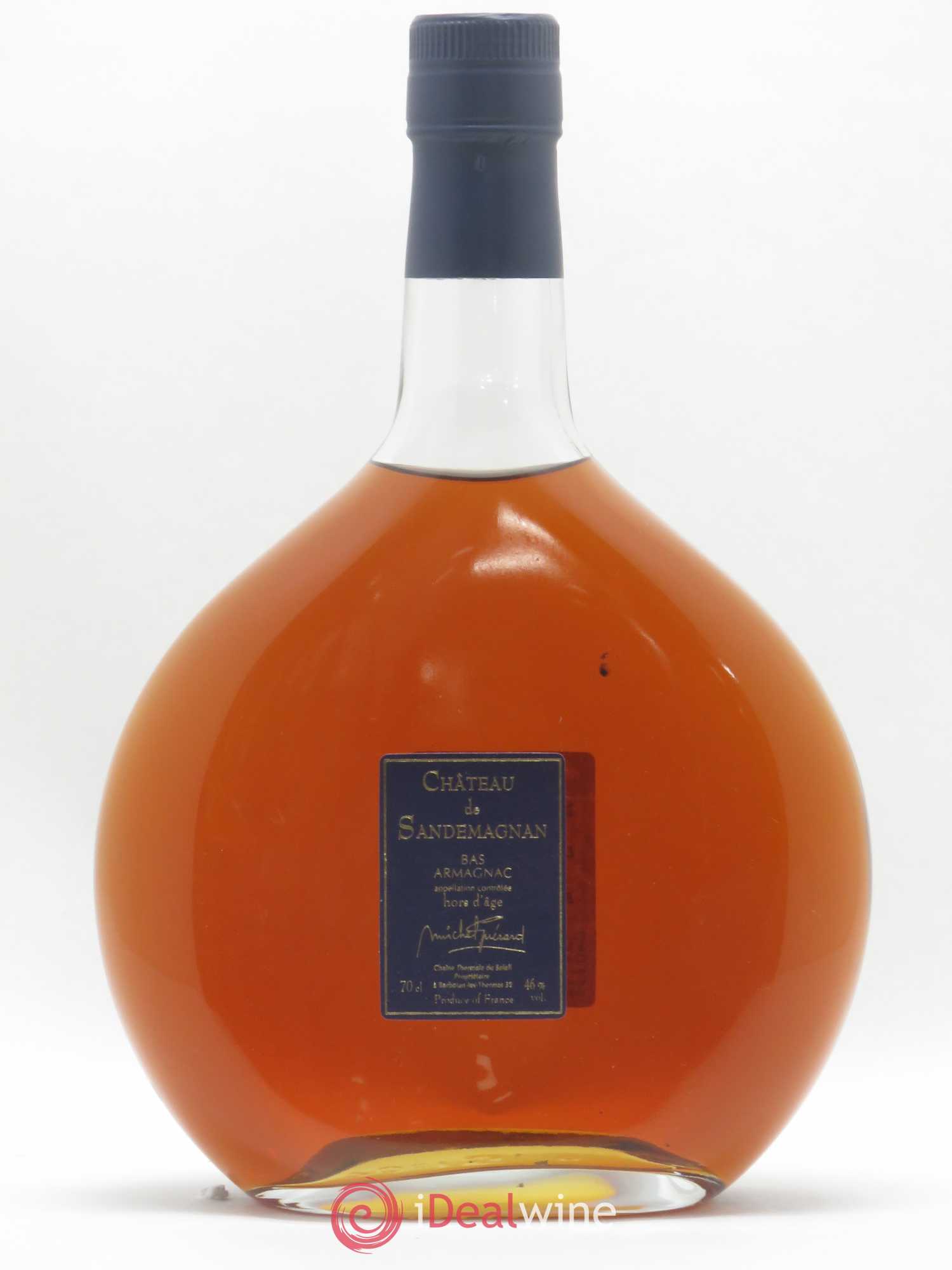 Bas-Armagnac Michel Guerard Château de Sandemagnan Hors d'Age - Posten von 1 Flasche - 0
