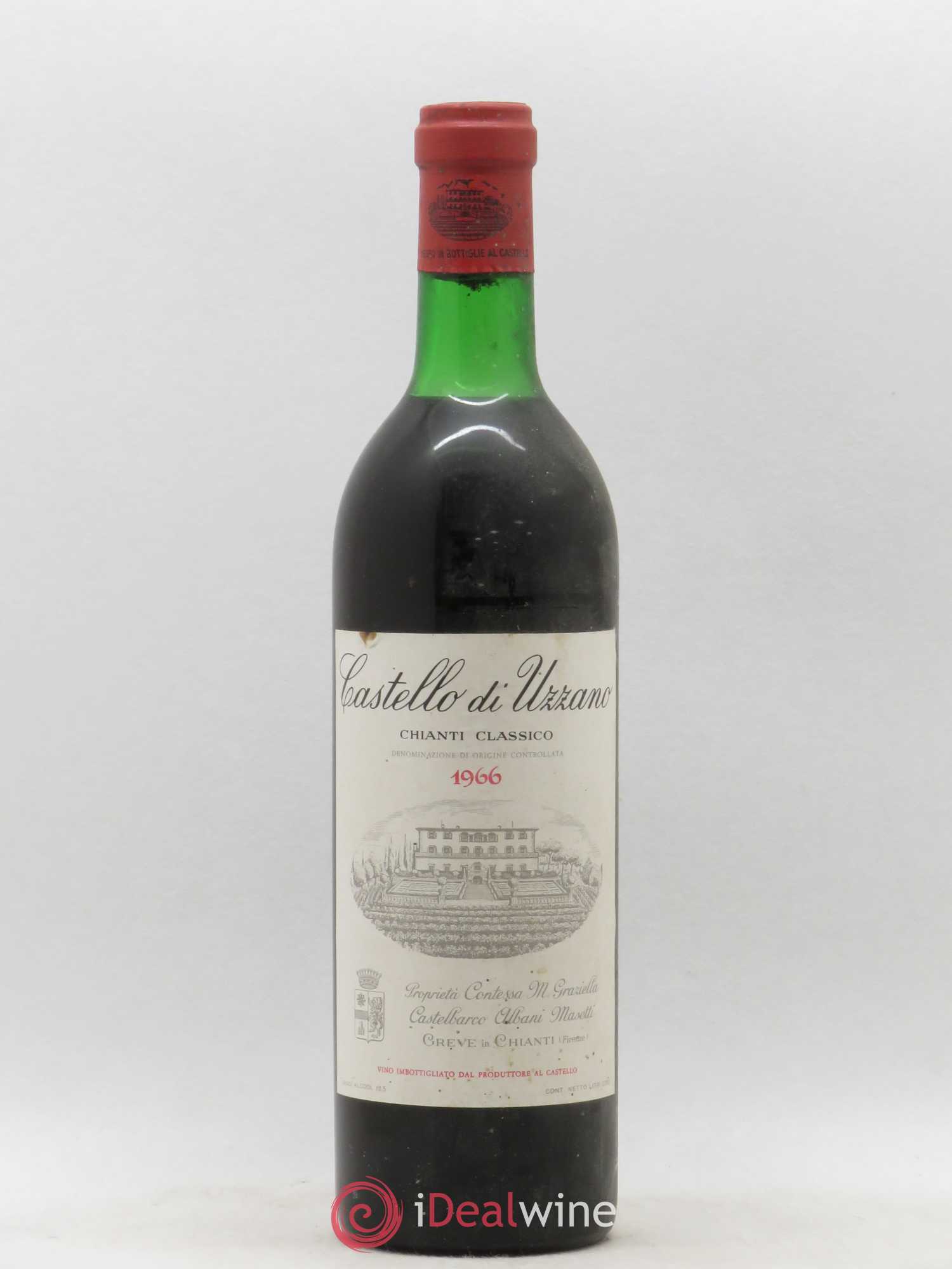 Chianti Classico DOCG Castello di Uzzano 1966 - Posten von 1 Flasche - 0