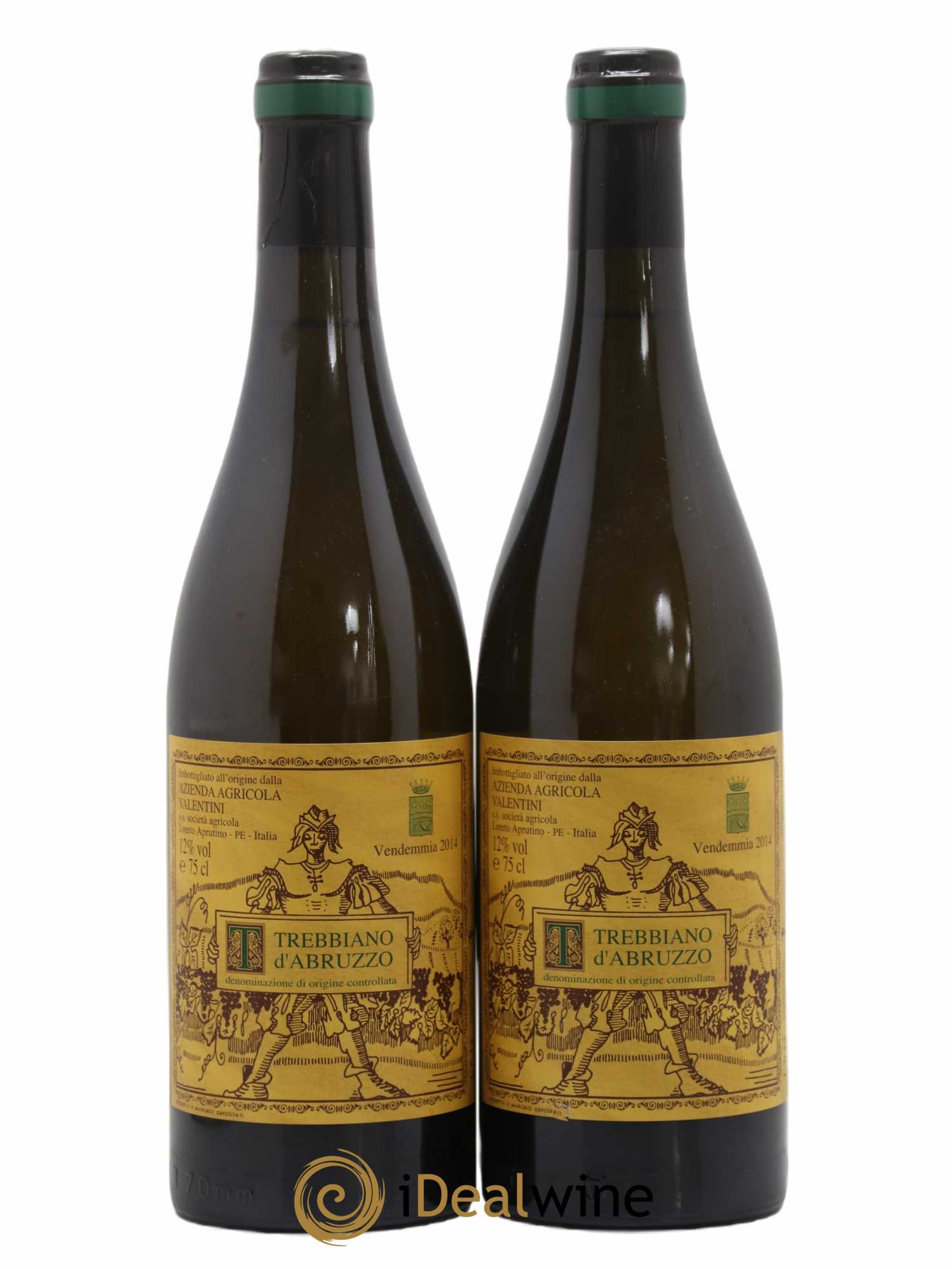 Trebbiano d'Abruzzo DOC Francesco Valentini 2014 - Lot de 2 bouteilles - 0