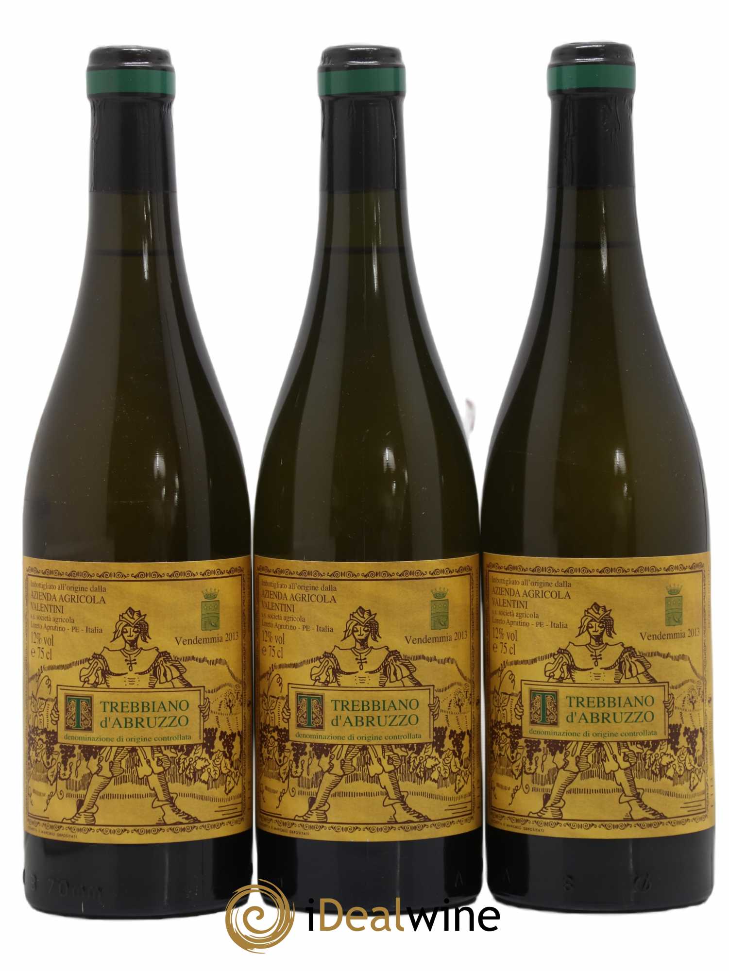 Trebbiano d'Abruzzo DOC Francesco Valentini 2013 - Lot de 3 bouteilles - 0