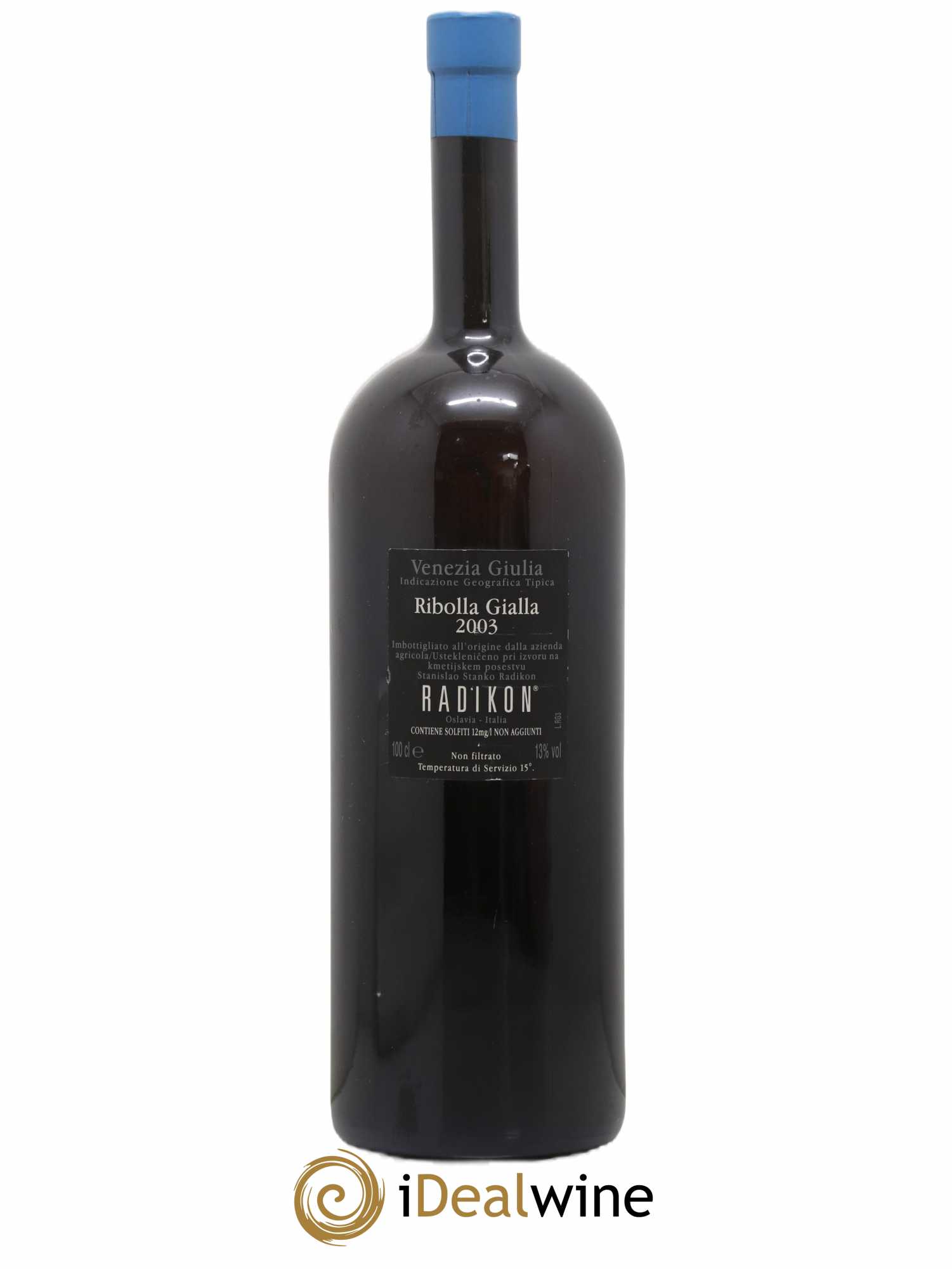 Italie Radikon Ribolla Gialla 2003 - Posten von 1 Liter - 1