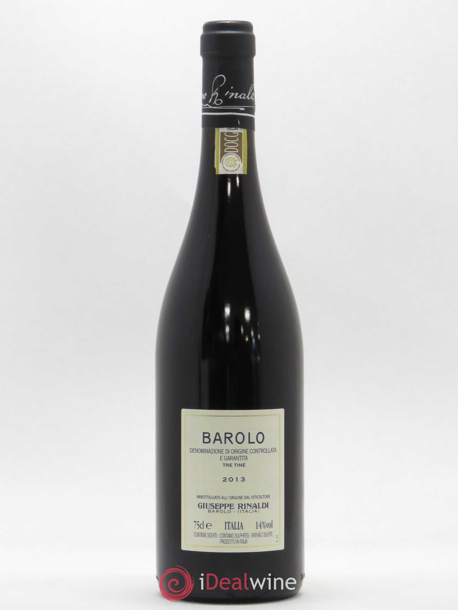 Barolo DOCG Tre Tine Giuseppe Rinaldi 2013 - Posten von 1 Flasche - 1
