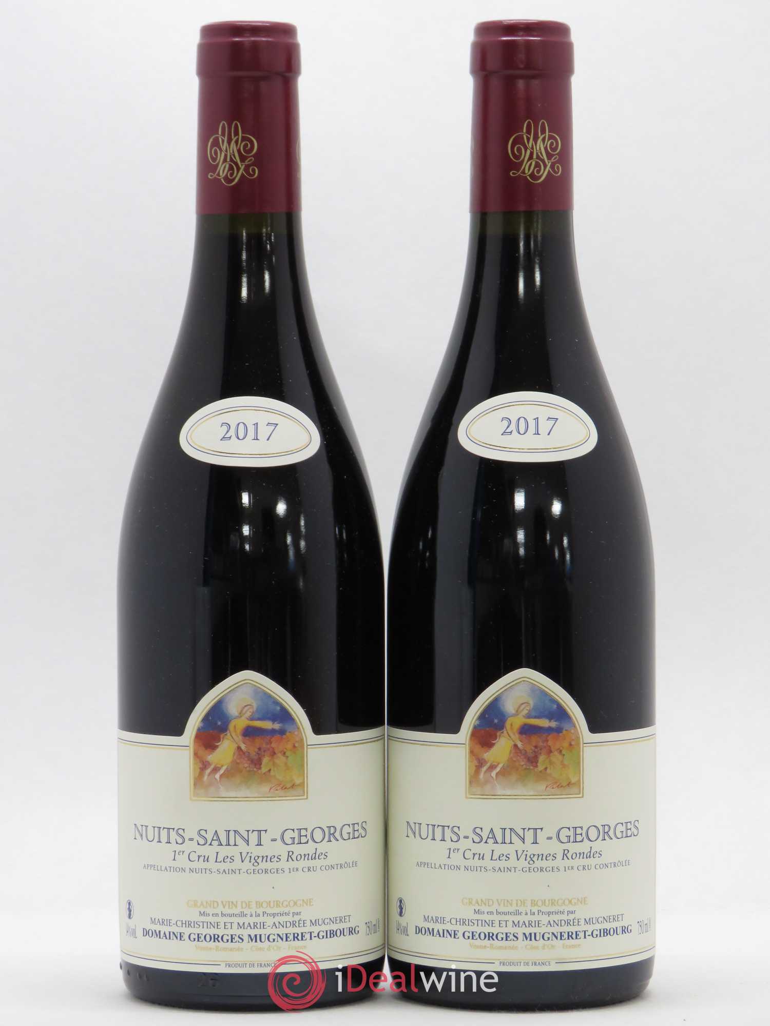 Nuits-Saint-Georges 1er Cru Les Vignes Rondes Mugneret-Gibourg (Domaine) 2017 - Lot de 2 bouteilles - 0