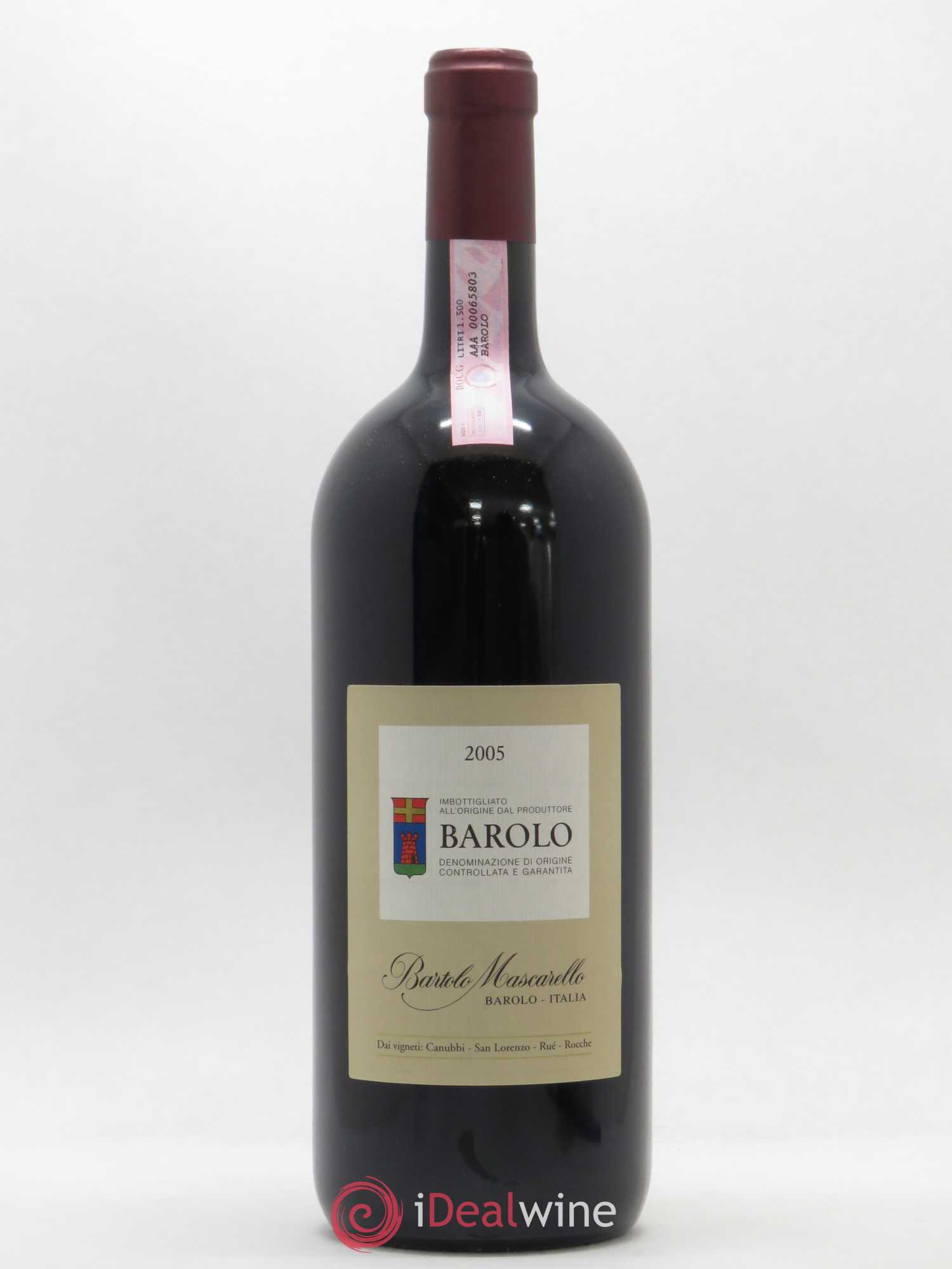 Barolo Bartolo Mascarello 2005 - Lot de 1 magnum - 0