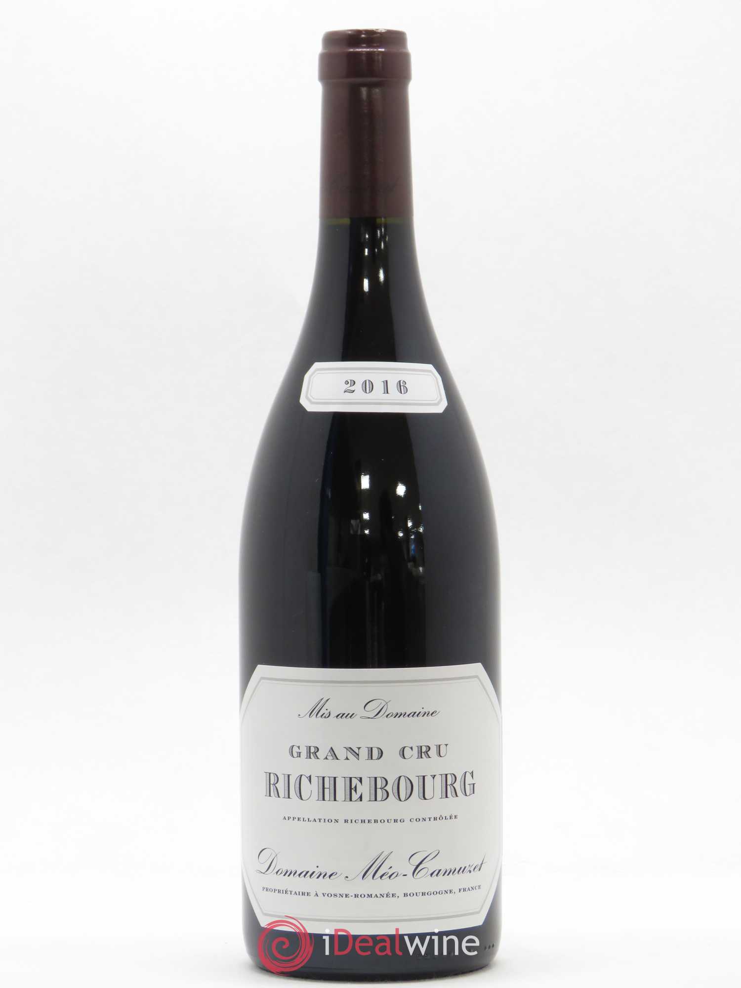 Richebourg Grand Cru Méo-Camuzet (Domaine) 2016 - Lot de 1 bouteille - 0