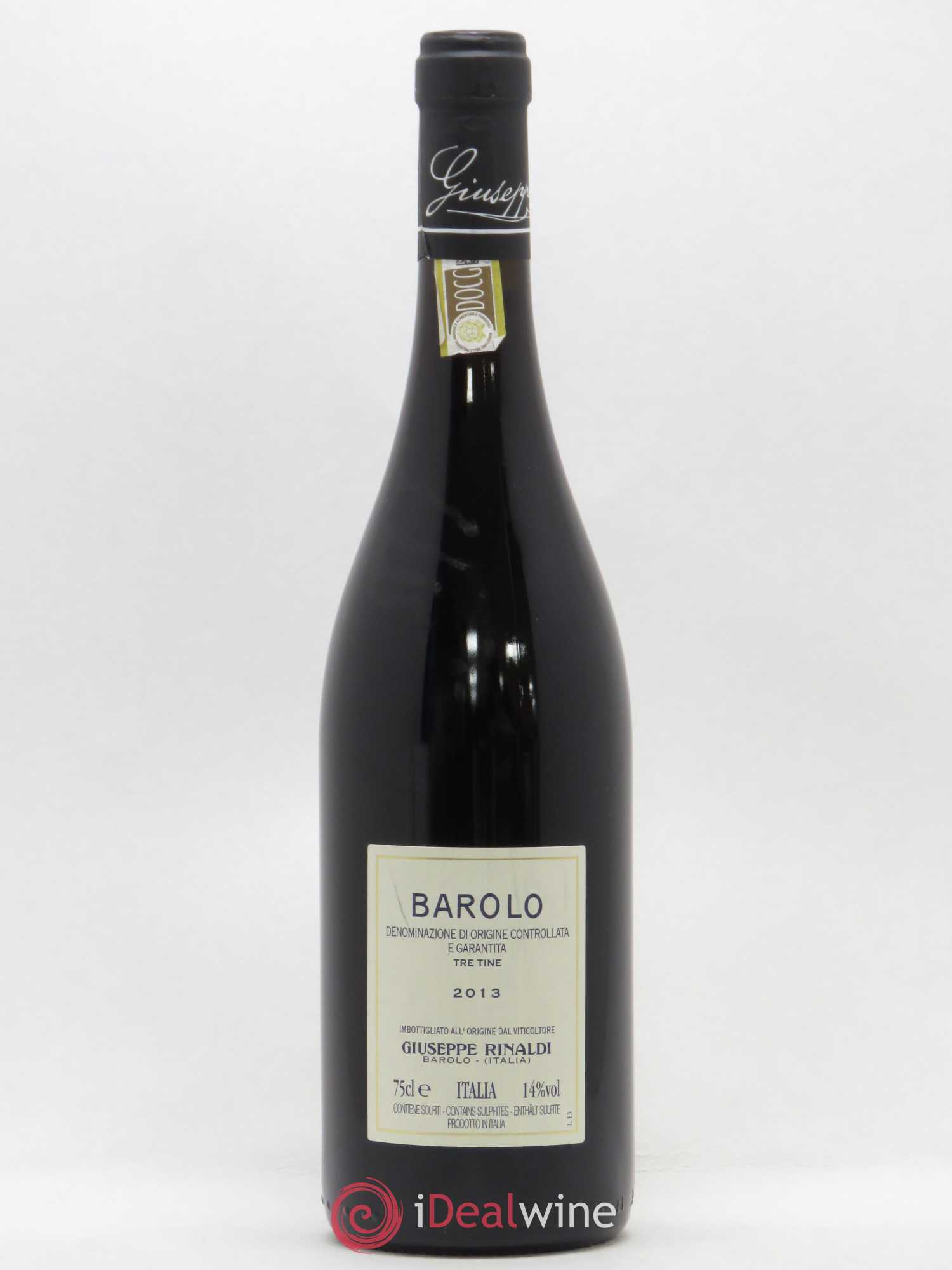 Barolo DOCG Tre Tine Giuseppe Rinaldi 2013 - Posten von 1 Flasche - 1