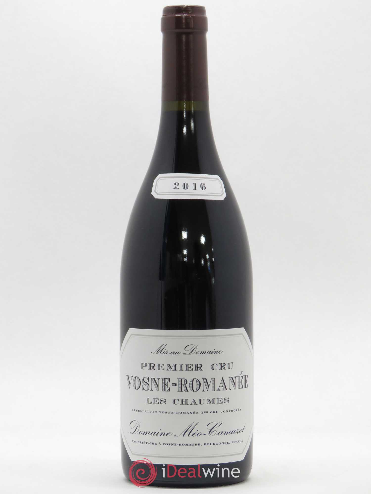 Vosne-Romanée 1er Cru Les Chaumes Méo-Camuzet (Domaine) 2016 - Lot de 1 bouteille - 0